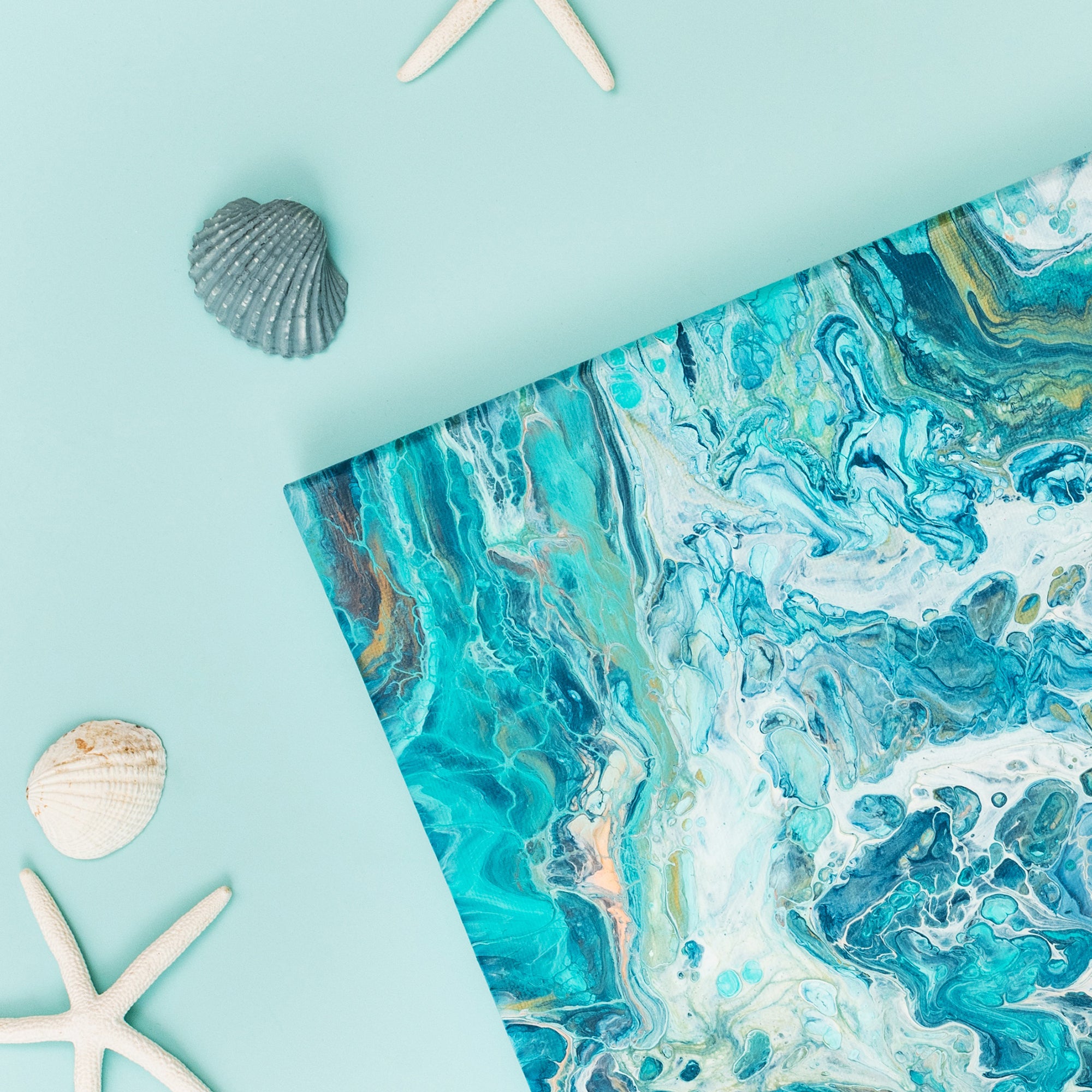 AC Color Pour Pre-Mixed Paint Kit with 32 Colors