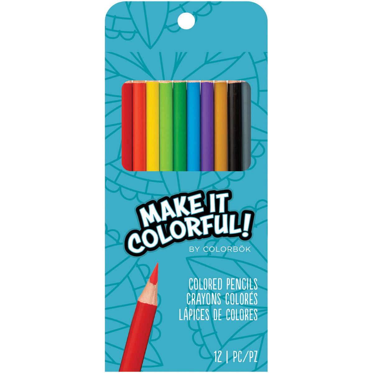 Colorbok Make It Colorful Colored Pencils - 12 pack