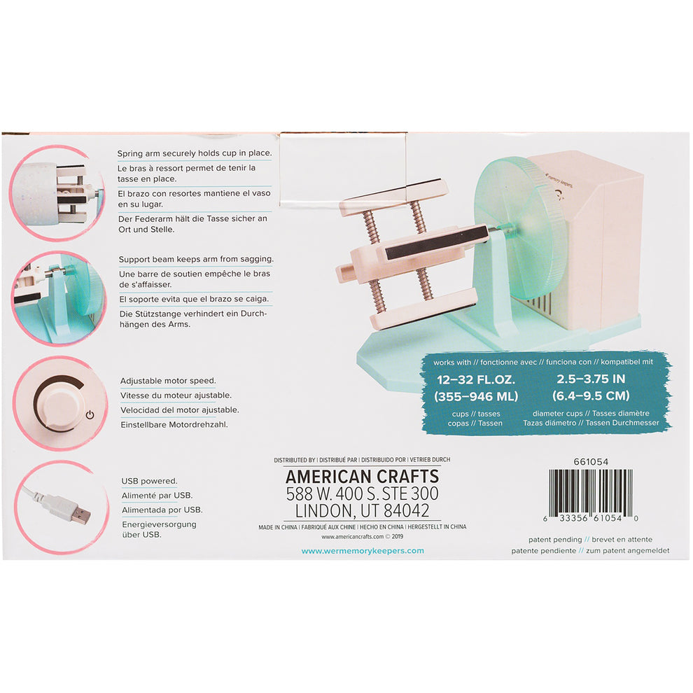 We R Spin It PRO Tumbler Turner – American Crafts