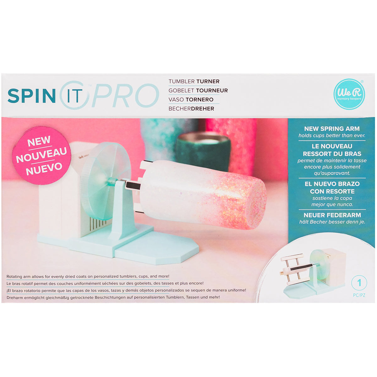We R Spin It PRO Tumbler Turner – American Crafts