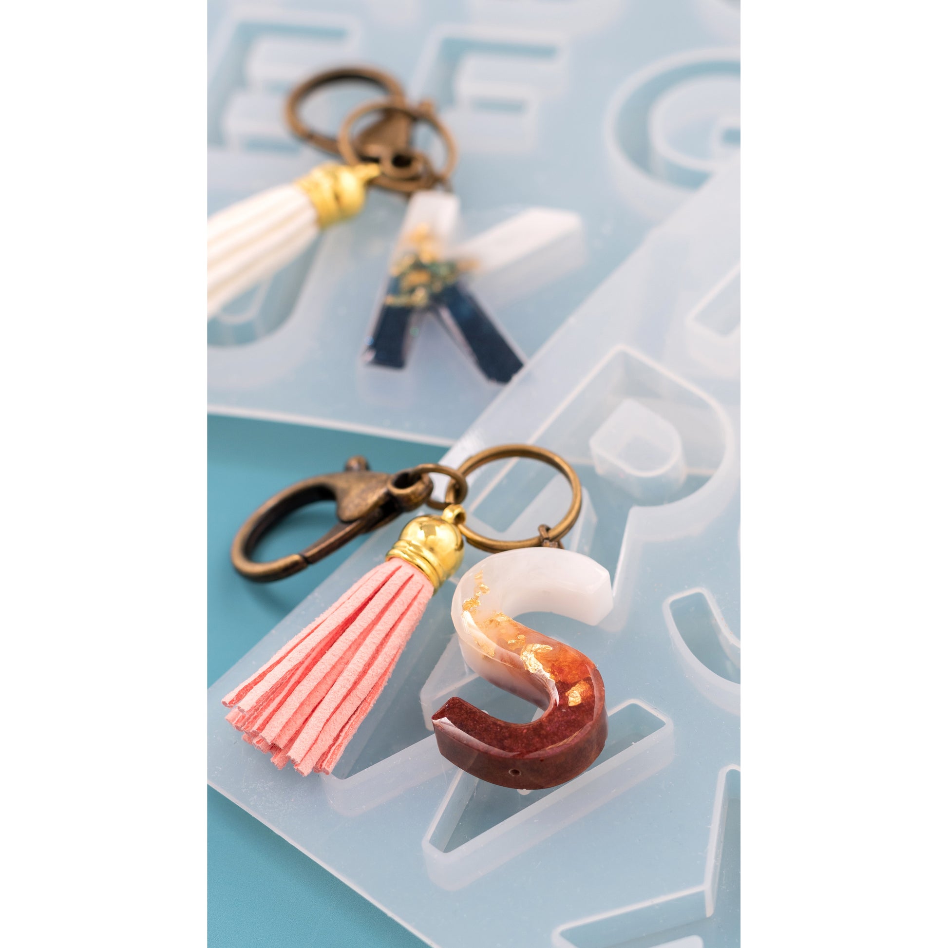 AC Color Pour Alphabet Resin Mold Set