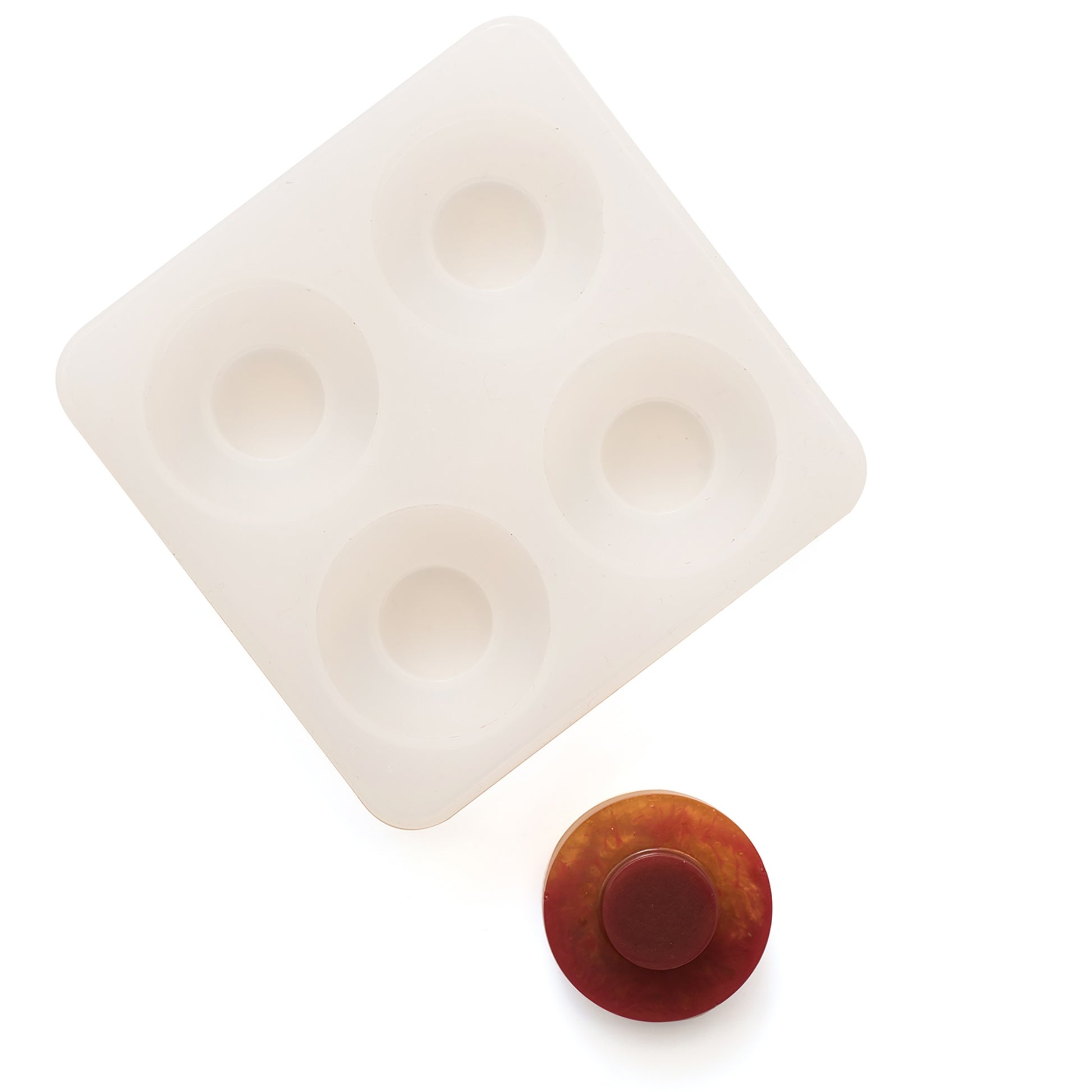 AC Color Pour Drawer Knob Resin Mold