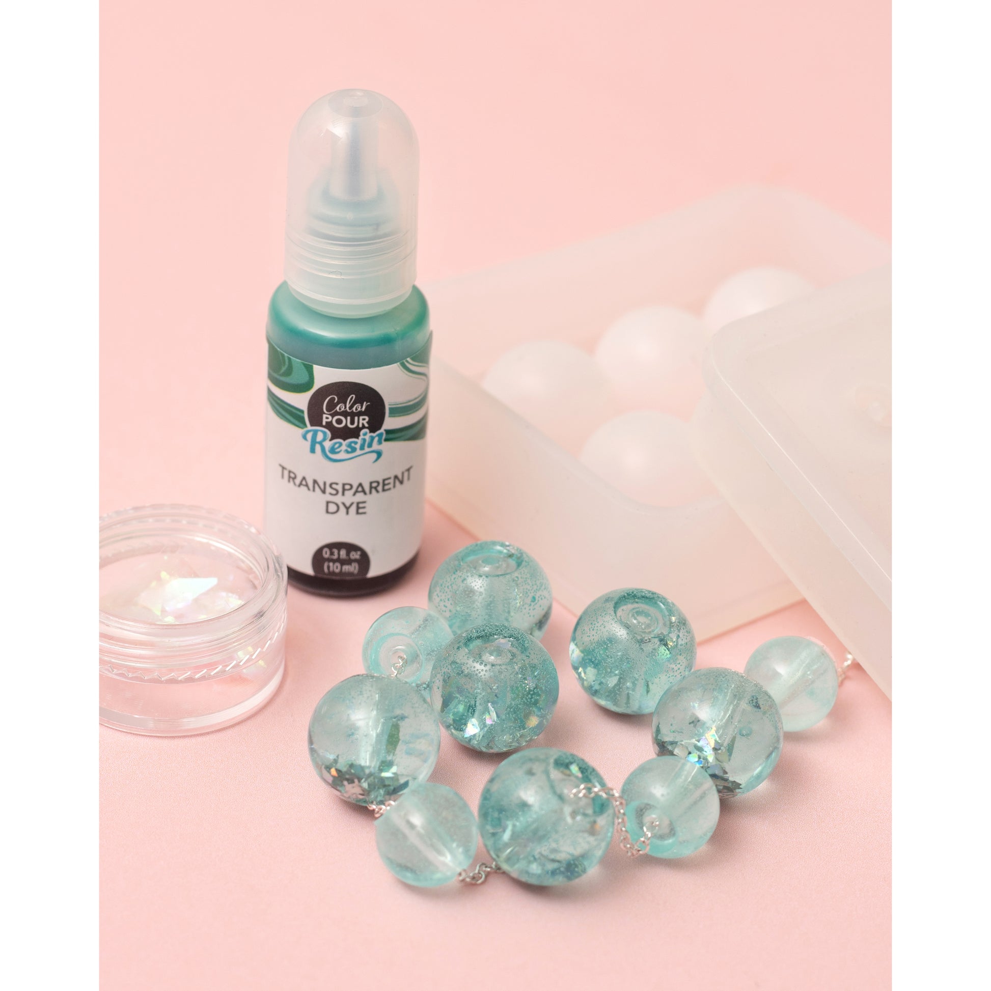 American Crafts Color Pour Resin Mold - Round Bead