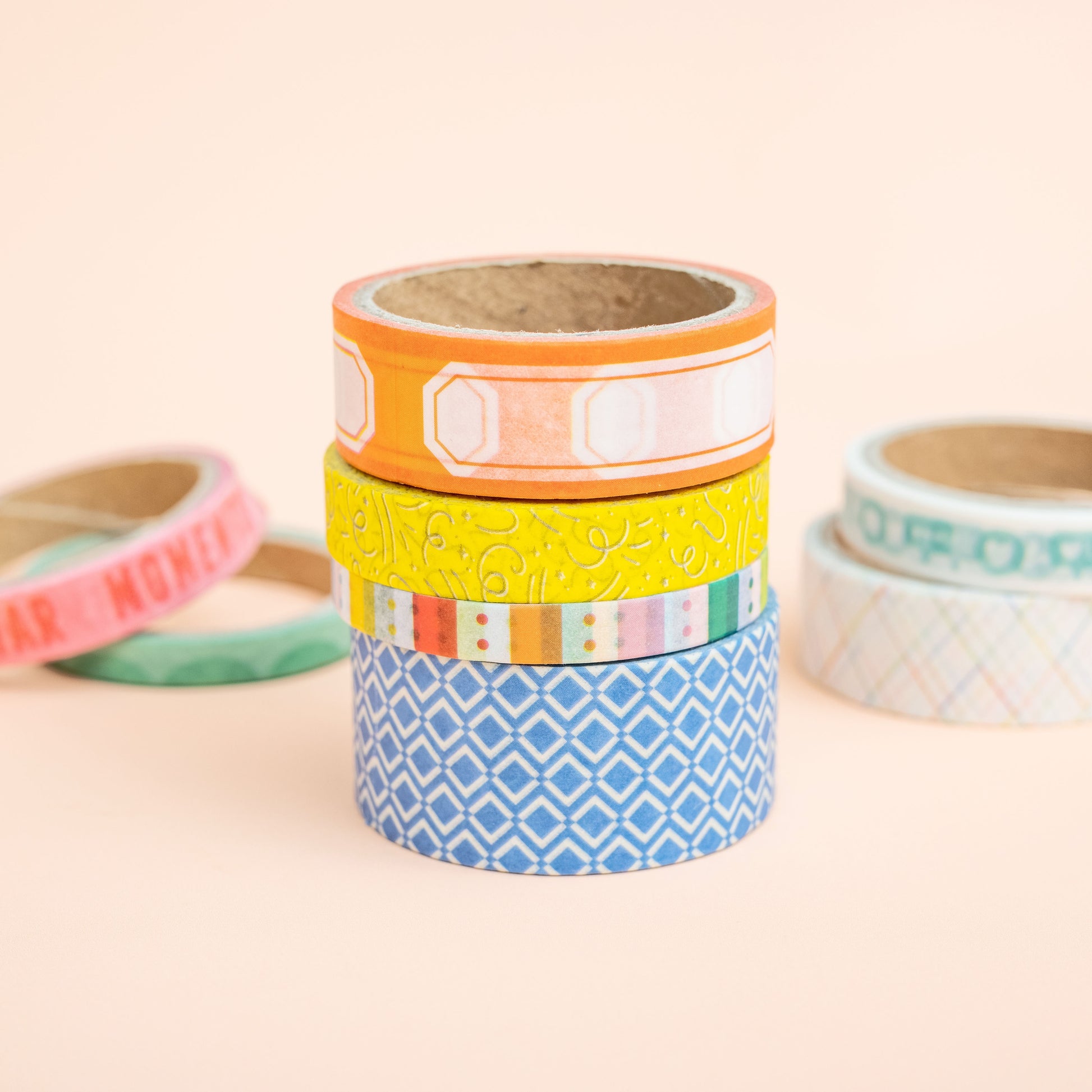 Gold Foil Washi Tape Collection: 8 sets to choose from