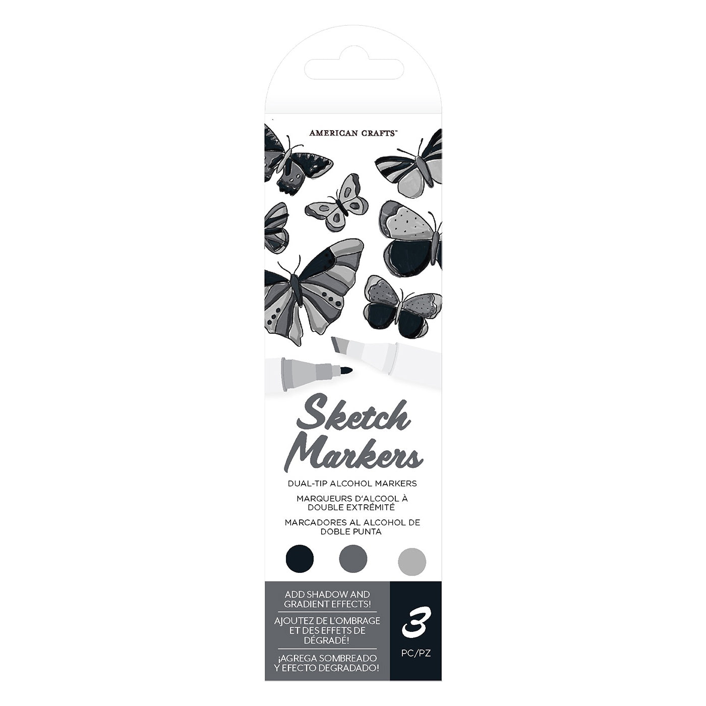 AC Sketch Markers Dual-Tip Alcohol Marker Set