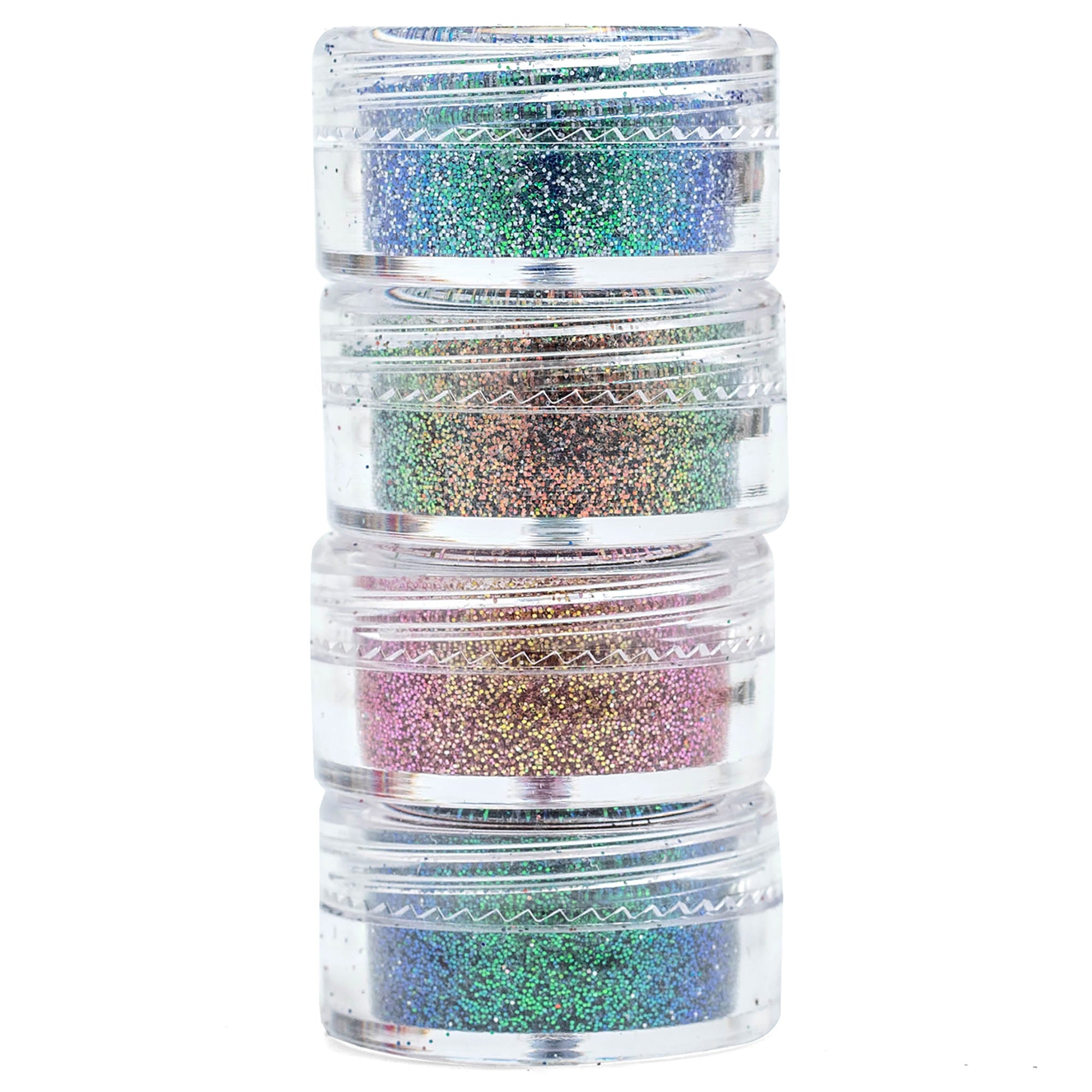 American Crafts Color Pour Resin Mix-Ins-Color Changing Glitter 4 Pack