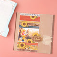 Load image into Gallery viewer, Fall themed craft with We R Makers Mini Guillotine Cutter - Blue
