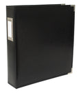 Load image into Gallery viewer, We R Makers 8.5x11 Leather Photo Album - Black
