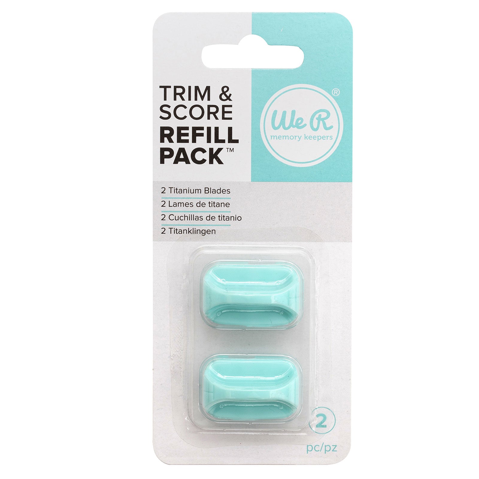 We R Trim & Score Board Replacement Blades 2 Pack-For 660071 & WR660581