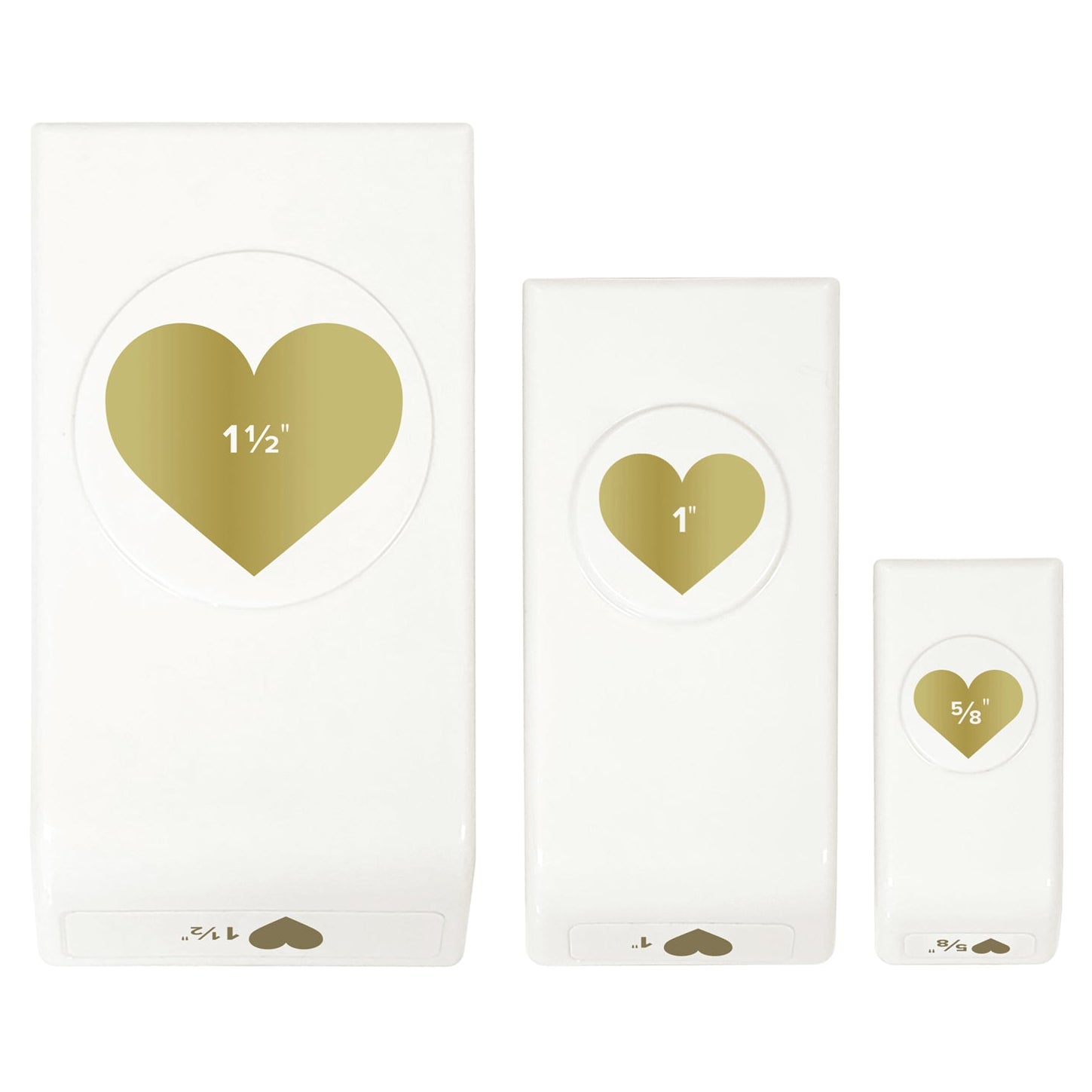We R Makers Heart Layering 3 Pack Paper Punches