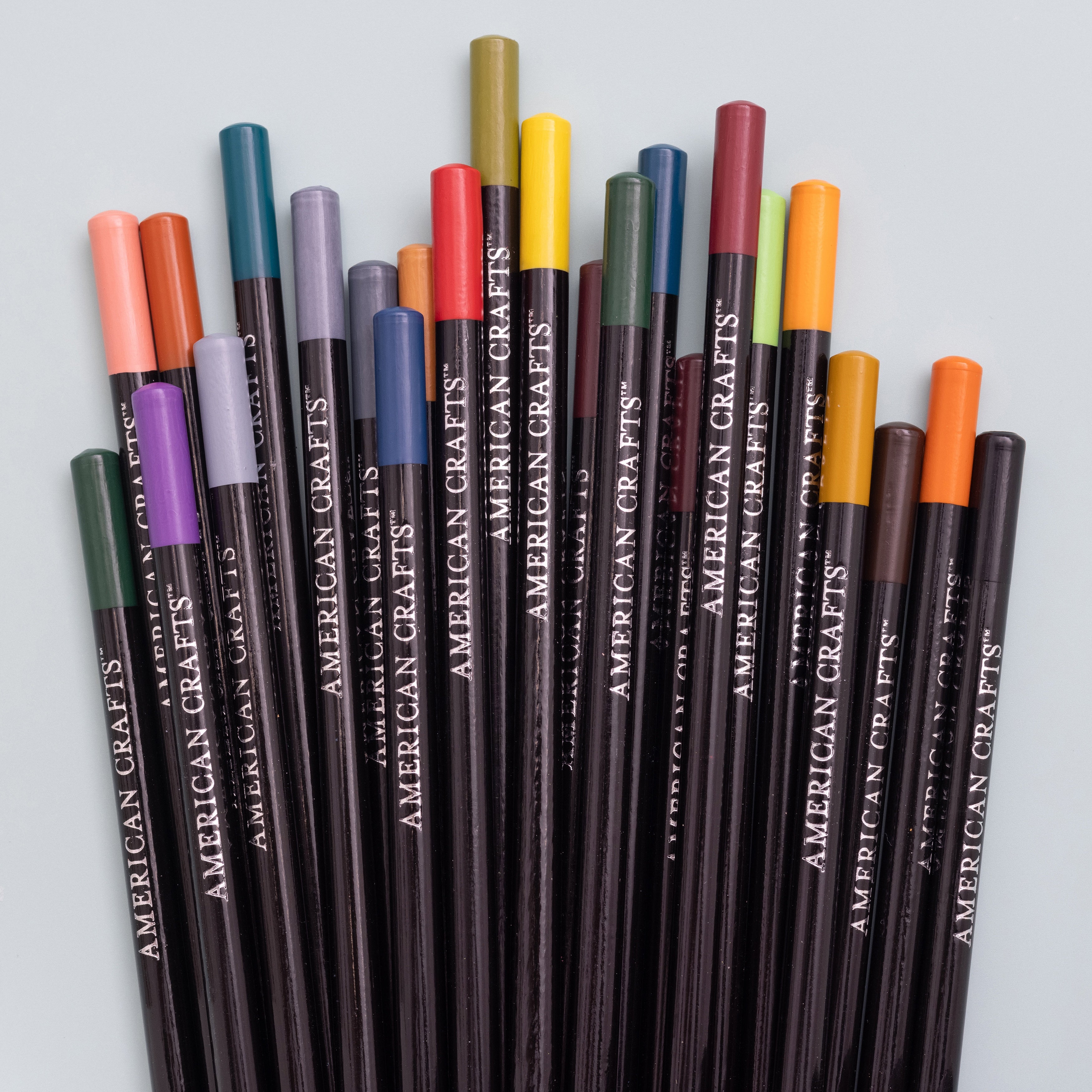 American Crafts Art Supply Basics 24pc Artist Colored Pencil Set