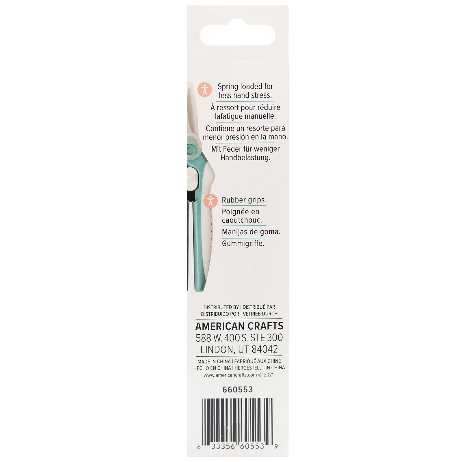 We R Comfort Craft Scissors-Spring Loaded – American Crafts