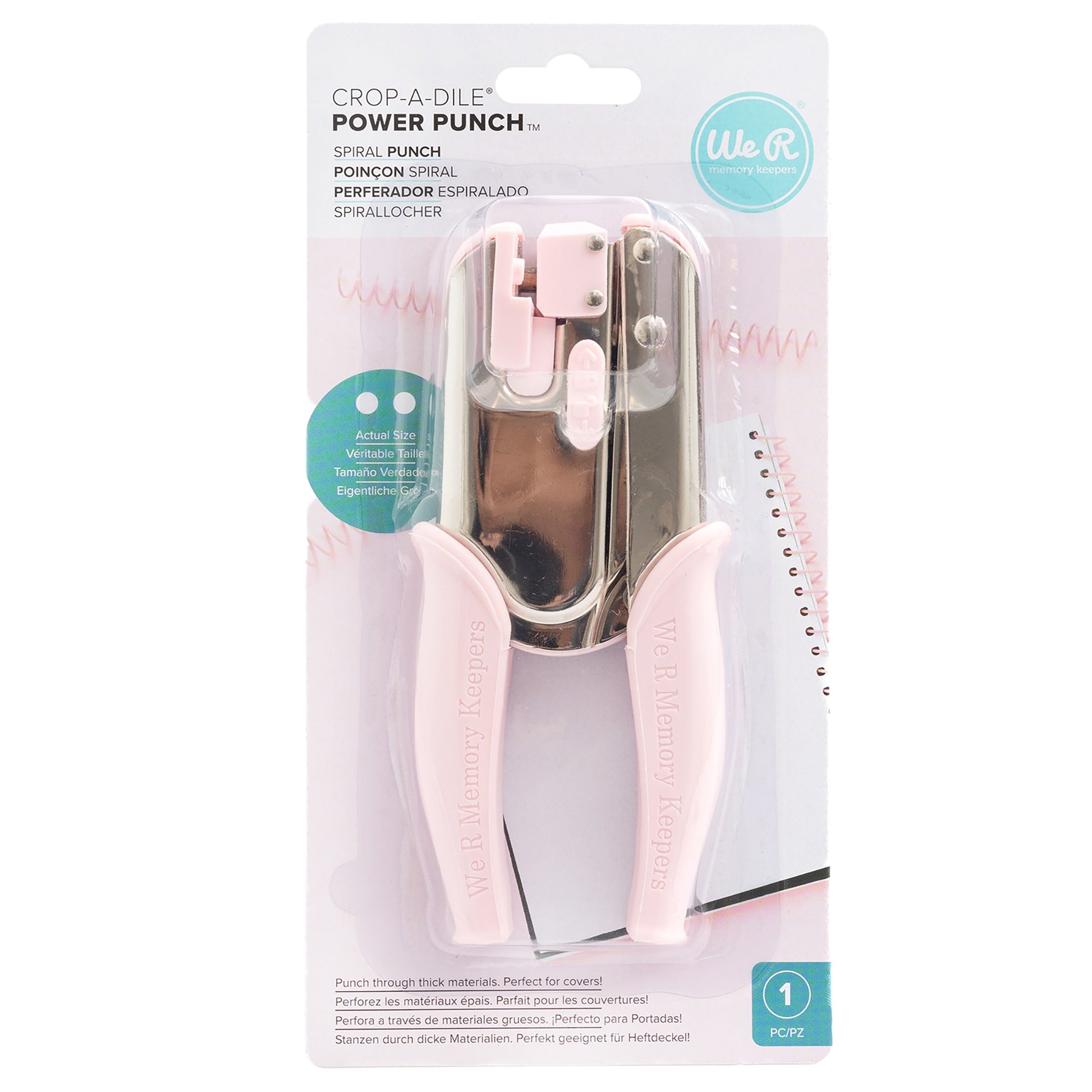 Crop-A-Dile Spiral Power Punch