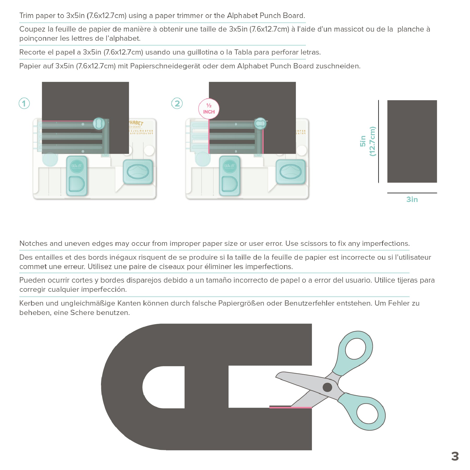 Alphabet Punch Board – American Crafts