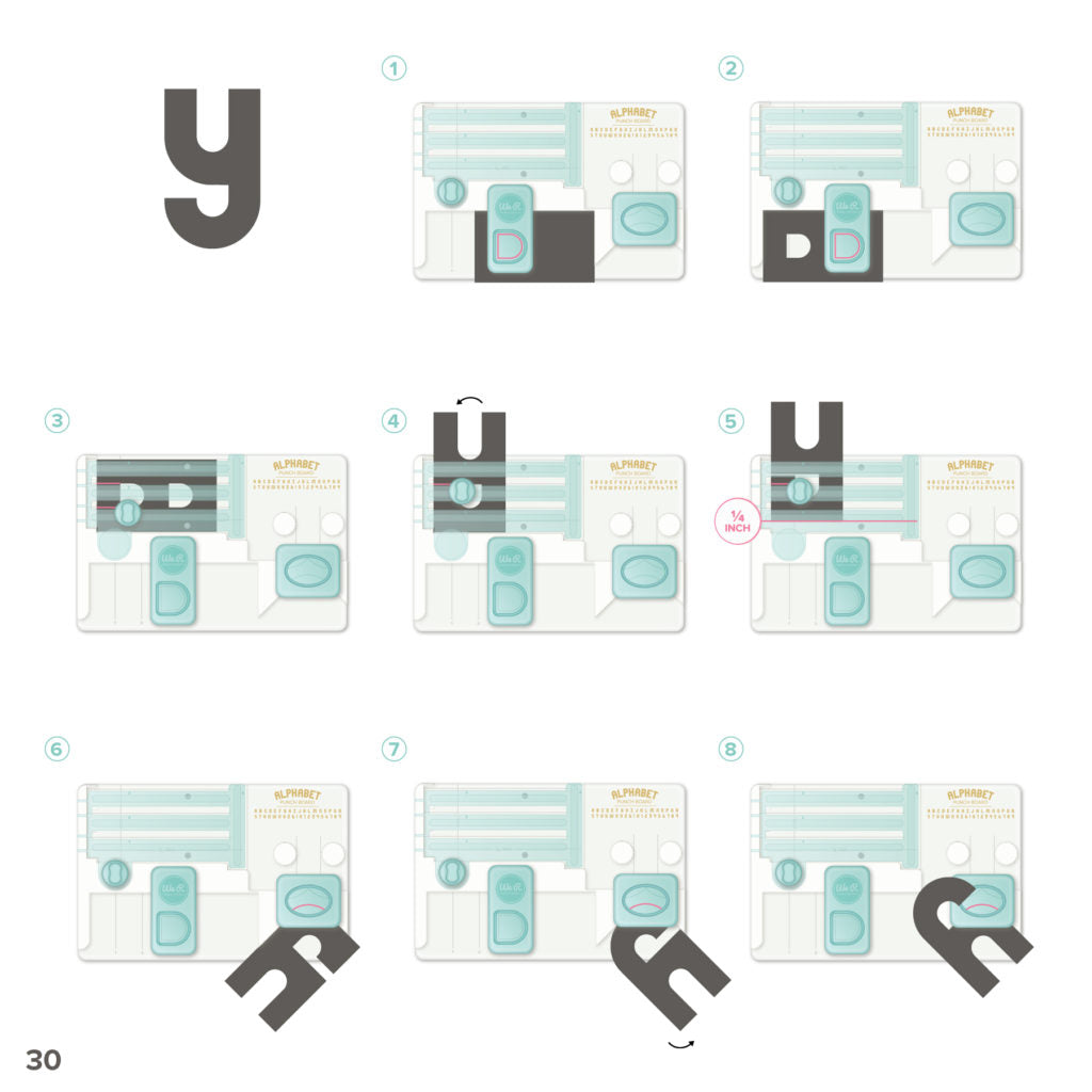 Alphabet Punch Board – American Crafts