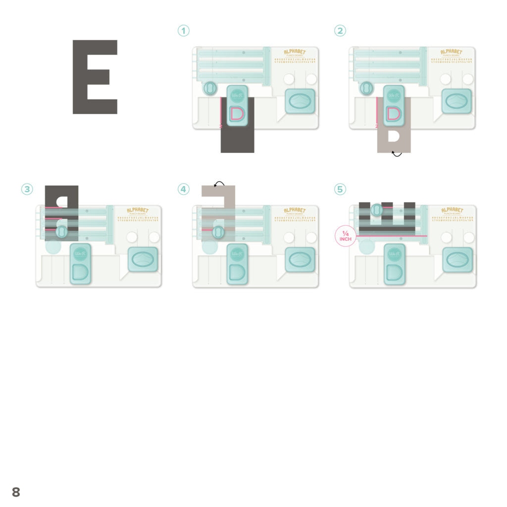Alphabet Punch Board – American Crafts
