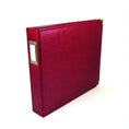 Load image into Gallery viewer, We R Makers 12x12 Leather D-Ring Photo Album - Wine
