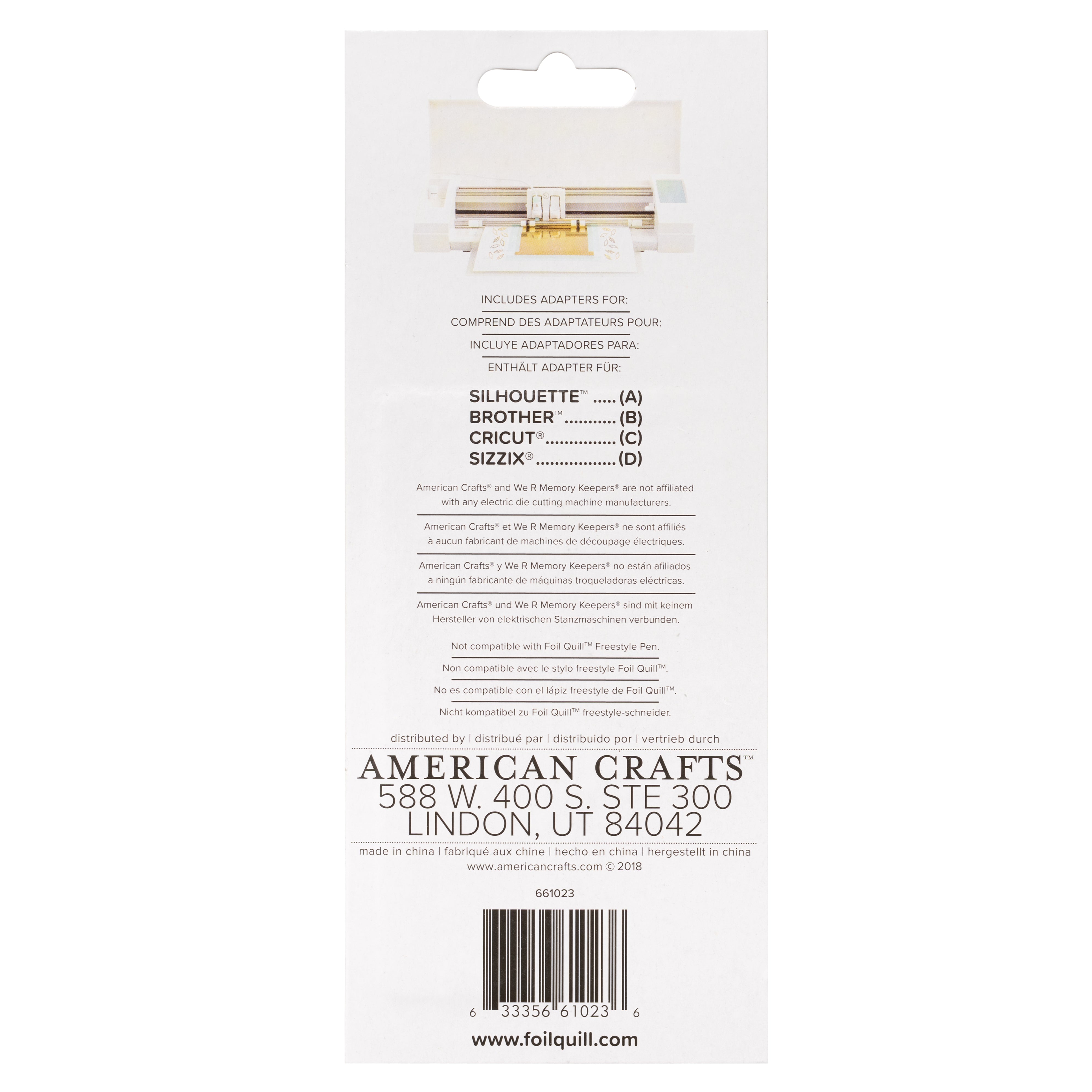 We R Makers Foil Quill USB Artwork Drive - Heidi Swapp