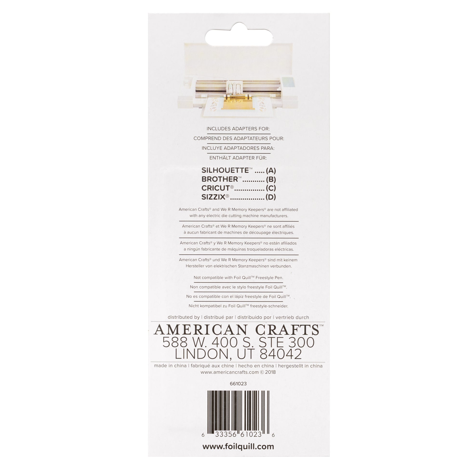 We R Makers Foil Quill USB Artwork Drive - Heidi Swapp