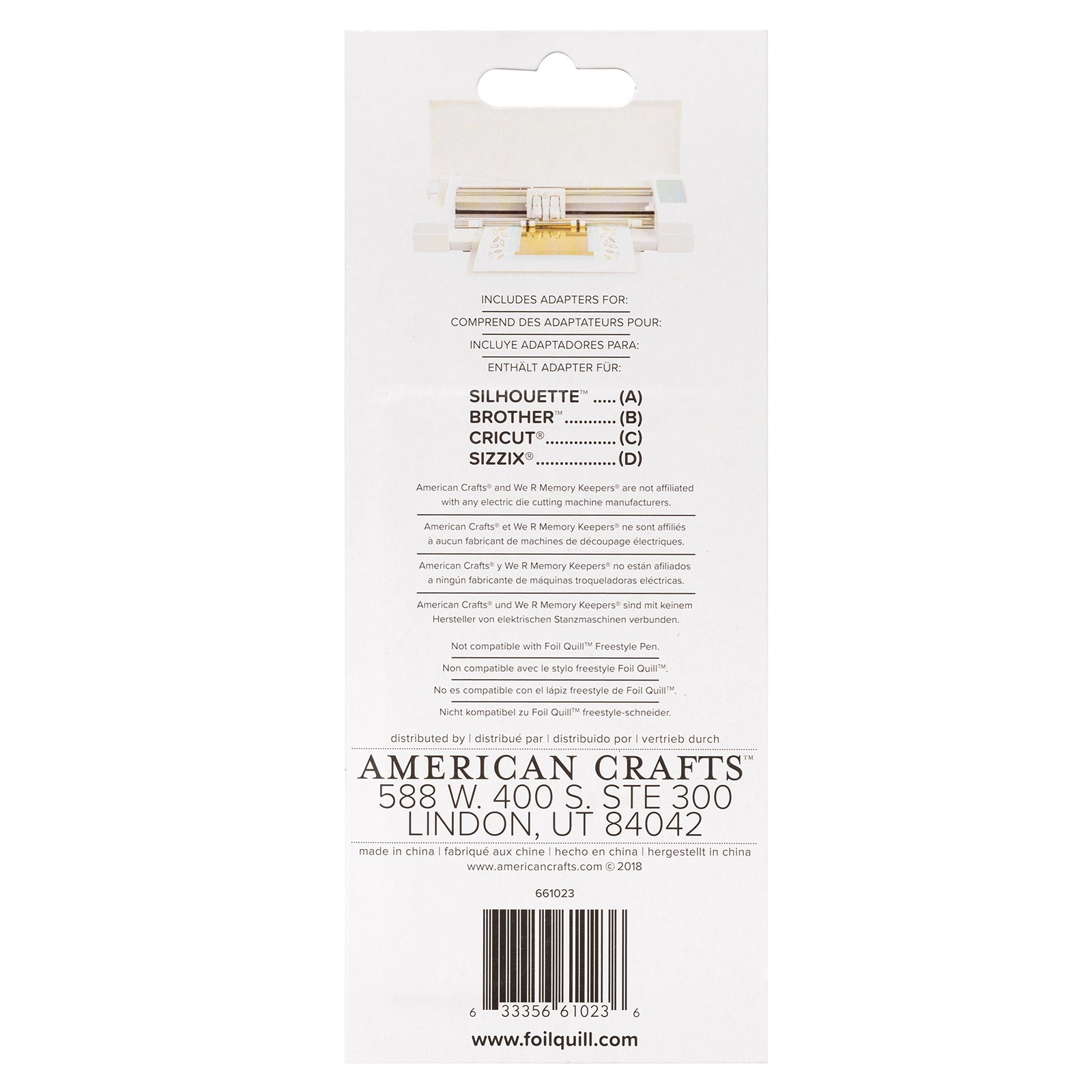 We R Makers Foil Quill Adapter Kit with 4 Tips