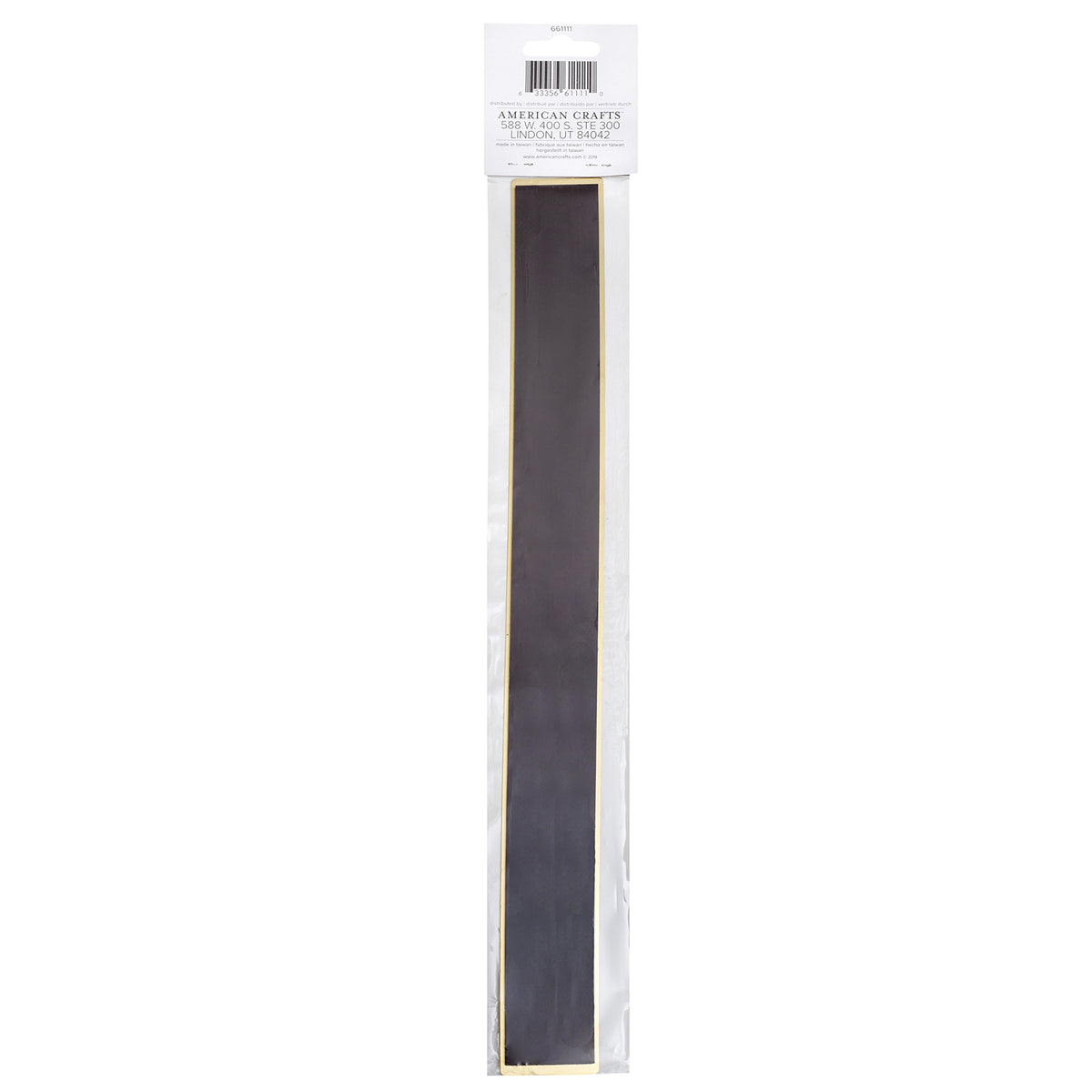 We R. Journal Ruler We R Makers Foil Quill Magnetic Ruler – American Crafts