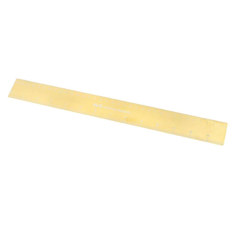 We R Makers Foil Quill Magnetic Ruler – American Crafts