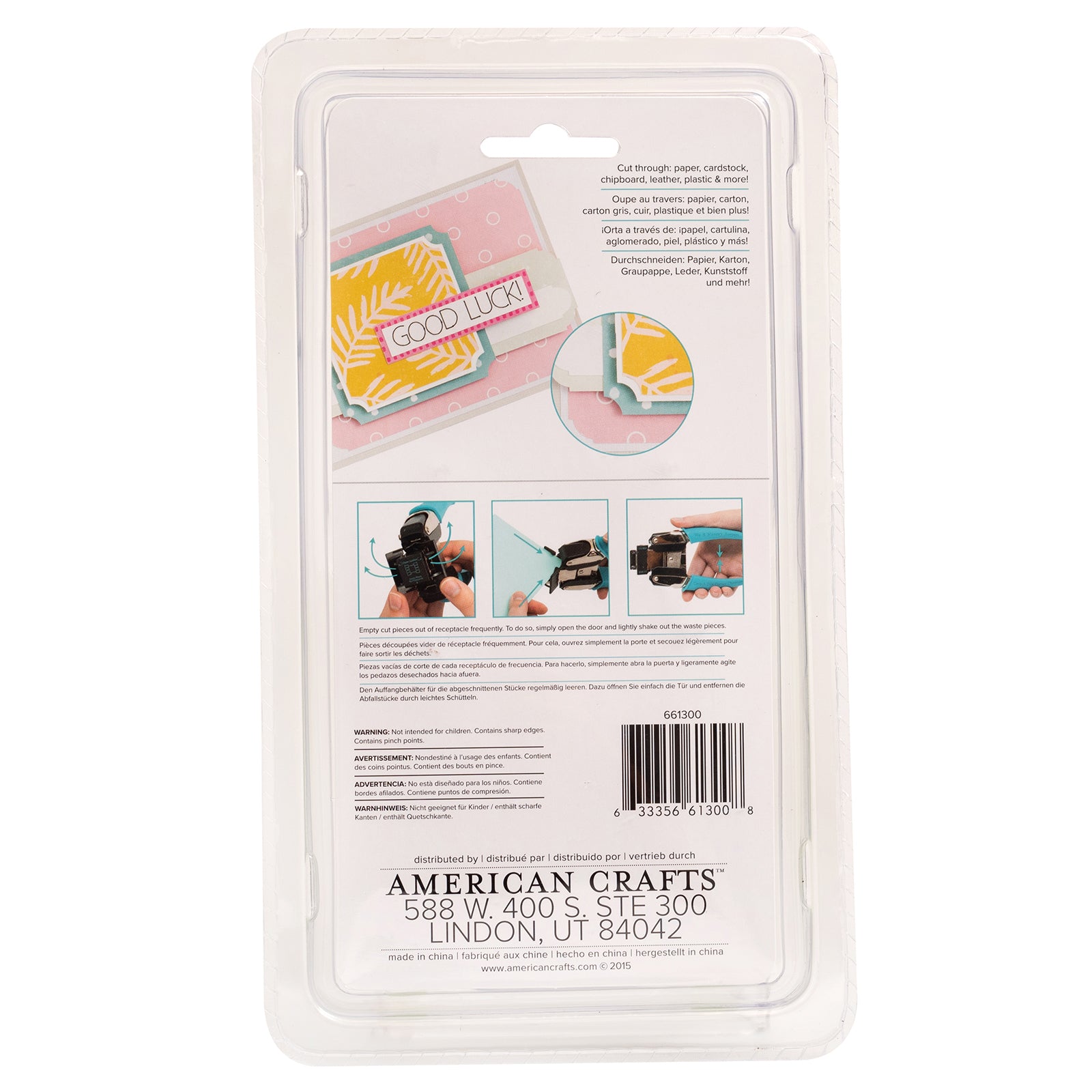 Crop-A-Dile Stub & Deco Retro Corner Chomper Tool