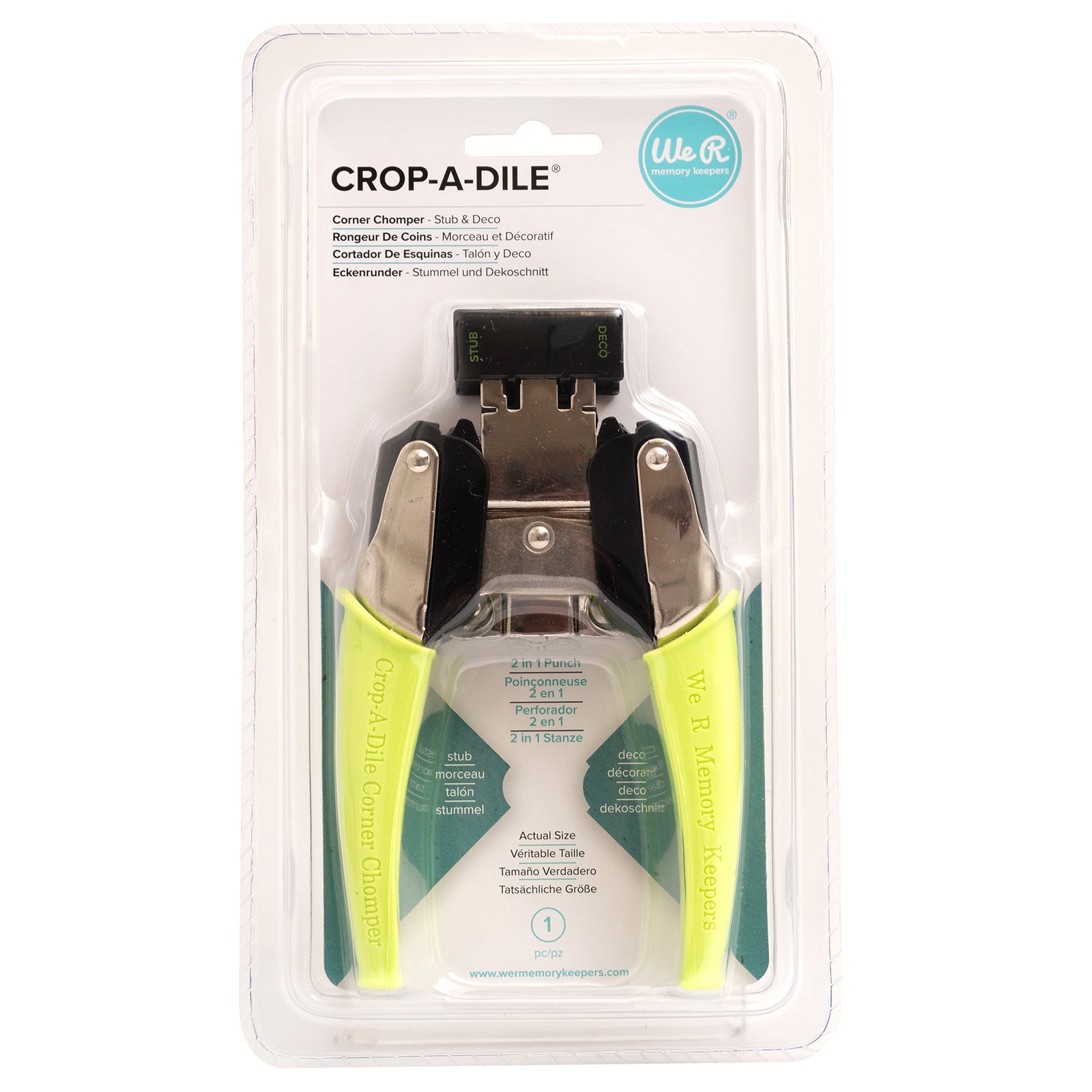 Crop-A-Dile Stub & Deco Retro Corner Chomper Tool