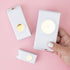 We R Makers Circle Layering 3 Pack Paper Punches with the 1.5 inch punch being held to show size