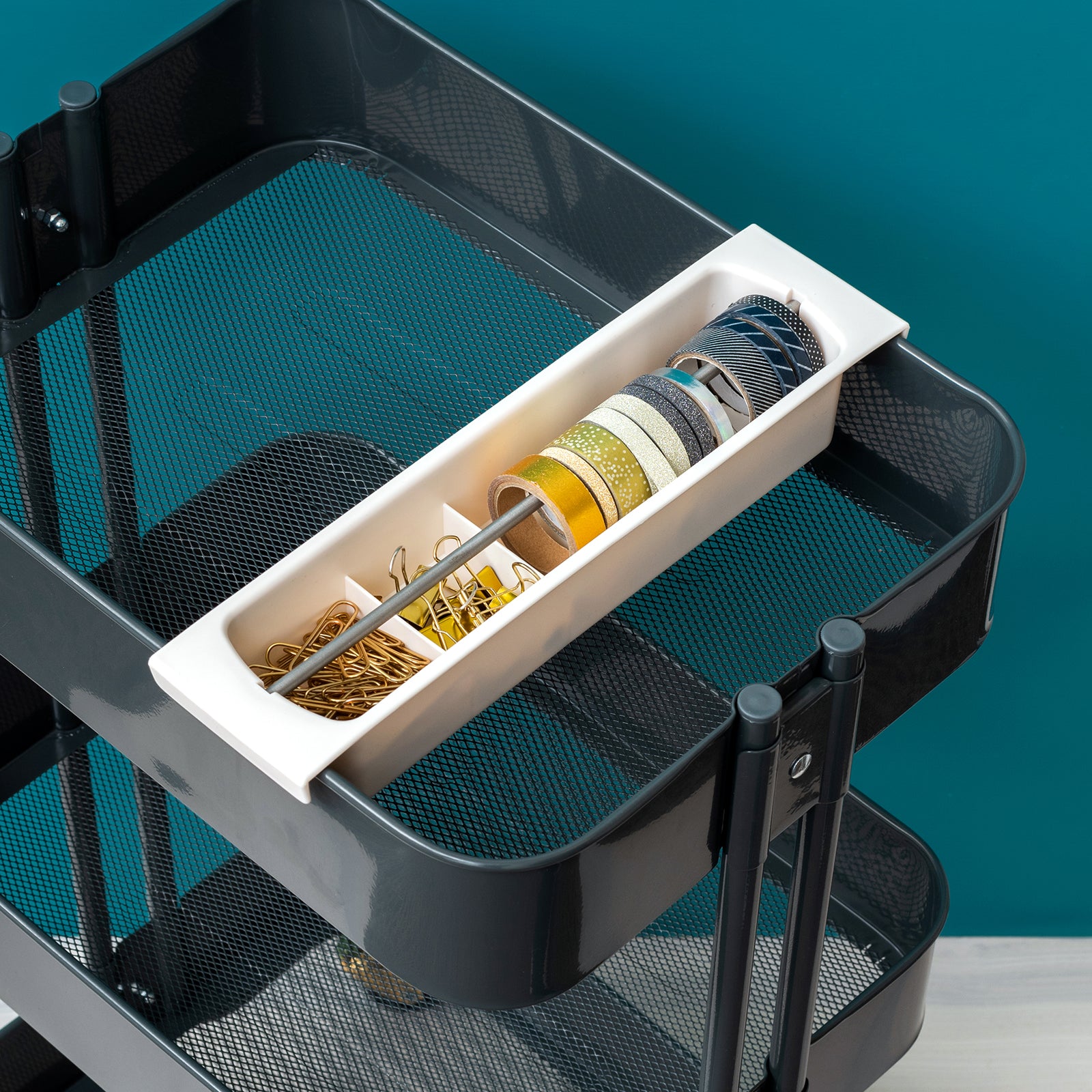 We R A La Cart Spool Ribbon and Tape Storage Tray