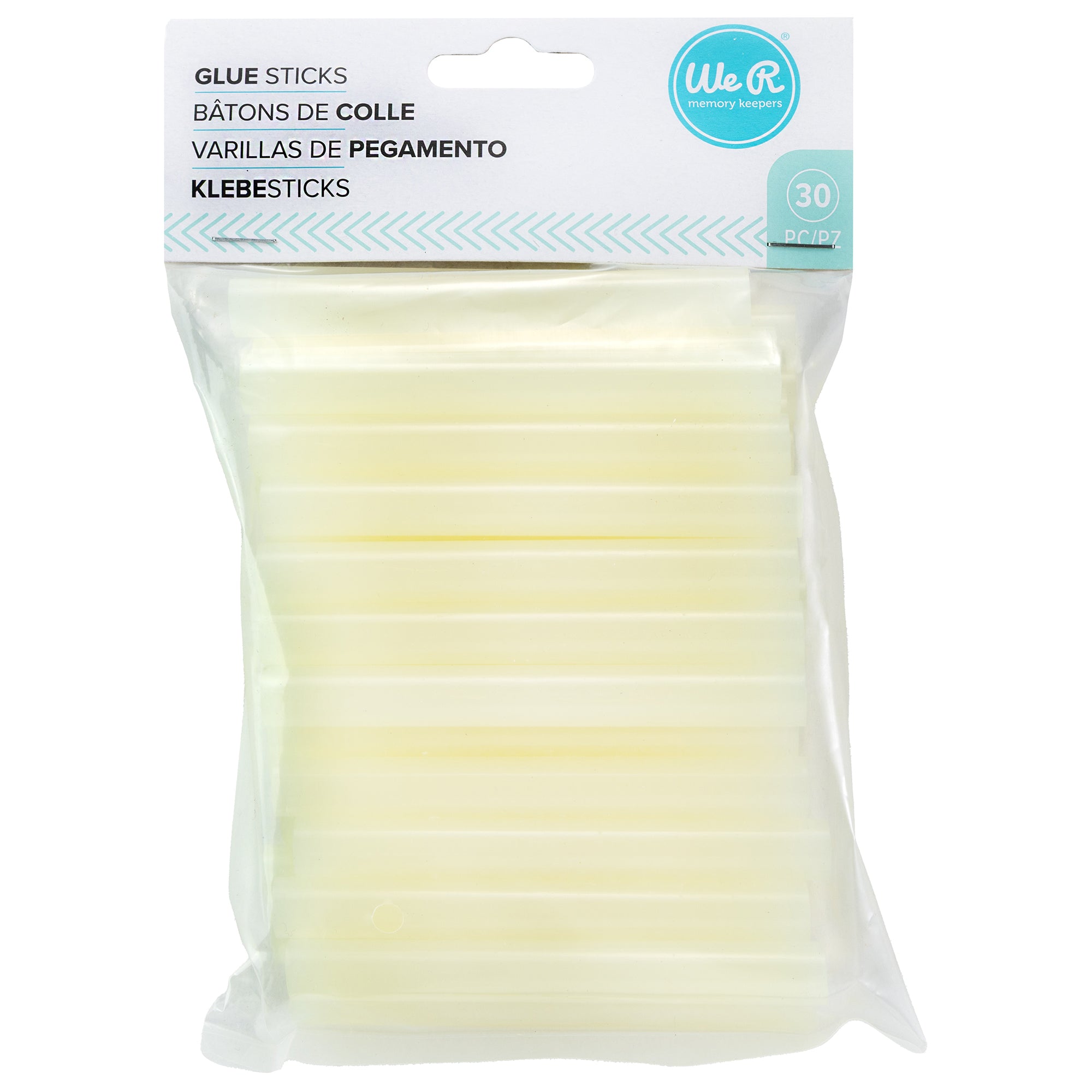 We R Makers Clear Low-Temp Glue Sticks, 30 pack