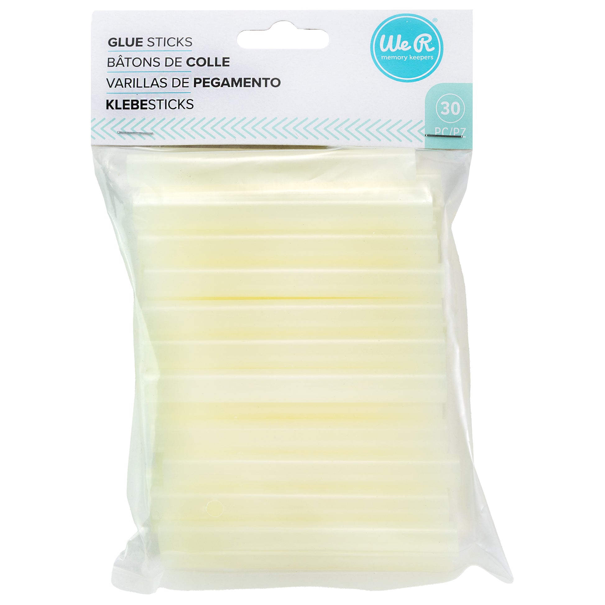 We R Makers Clear Low-Temp Glue Sticks, 30 pack