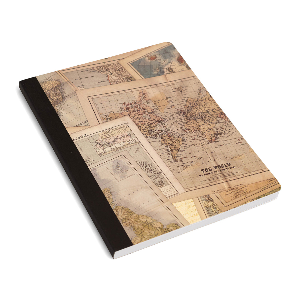 AC Sustainable Journaling 7.5 x 9.75" Maps Notebook