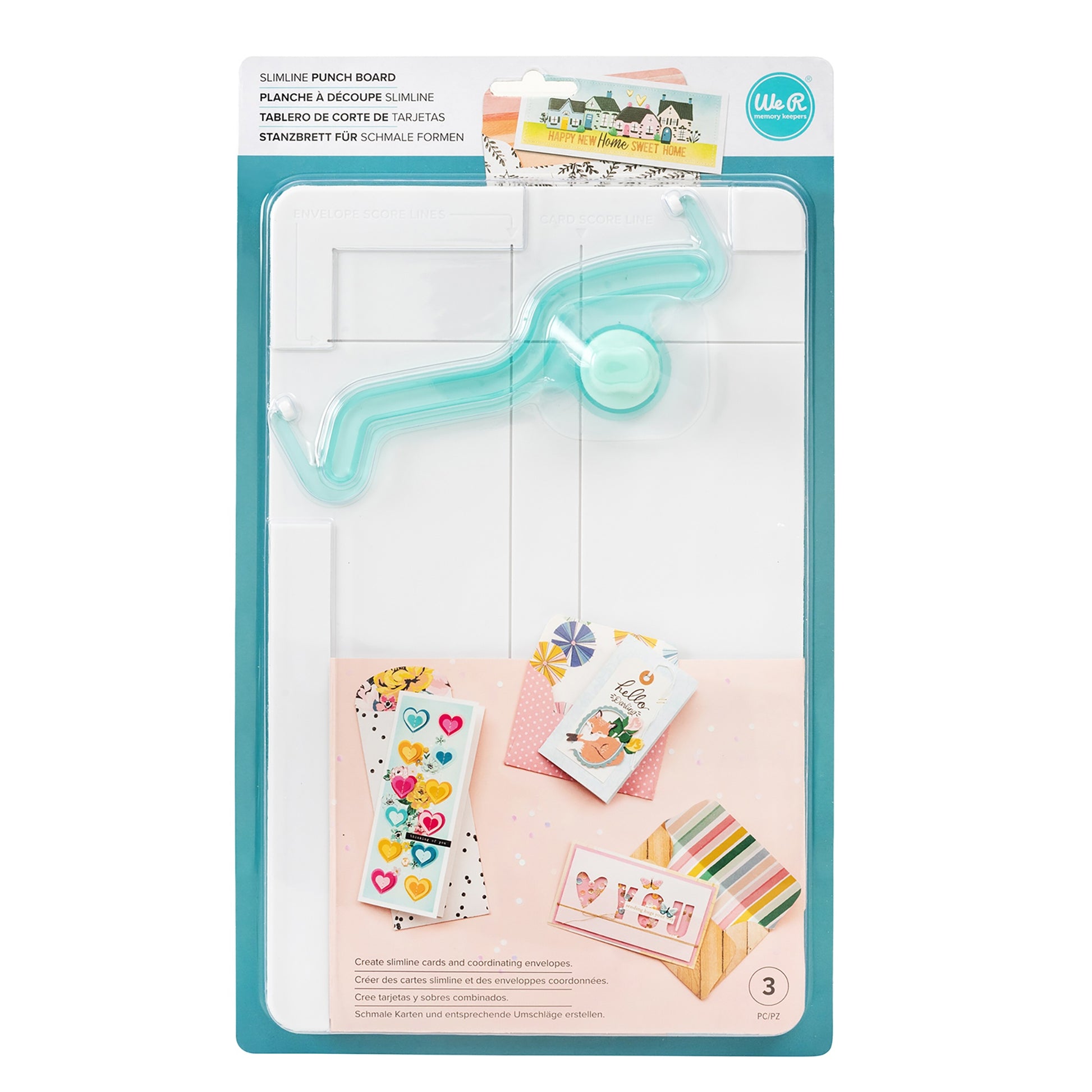 We R Makers Slimline Card & Envelope Punch Board