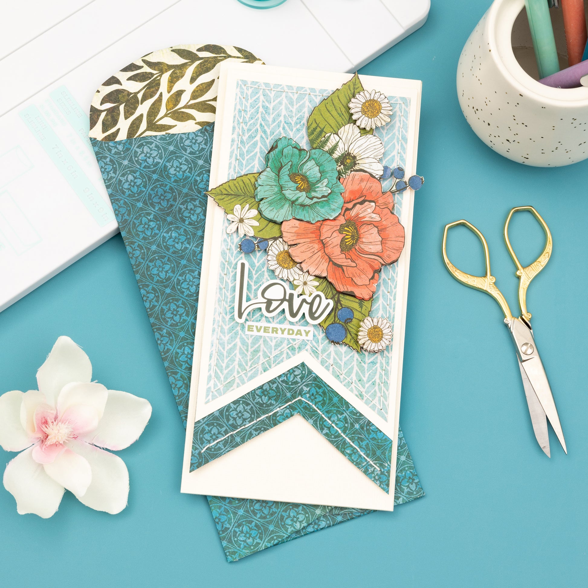 We R Makers Slimline Card & Envelope Punch Board