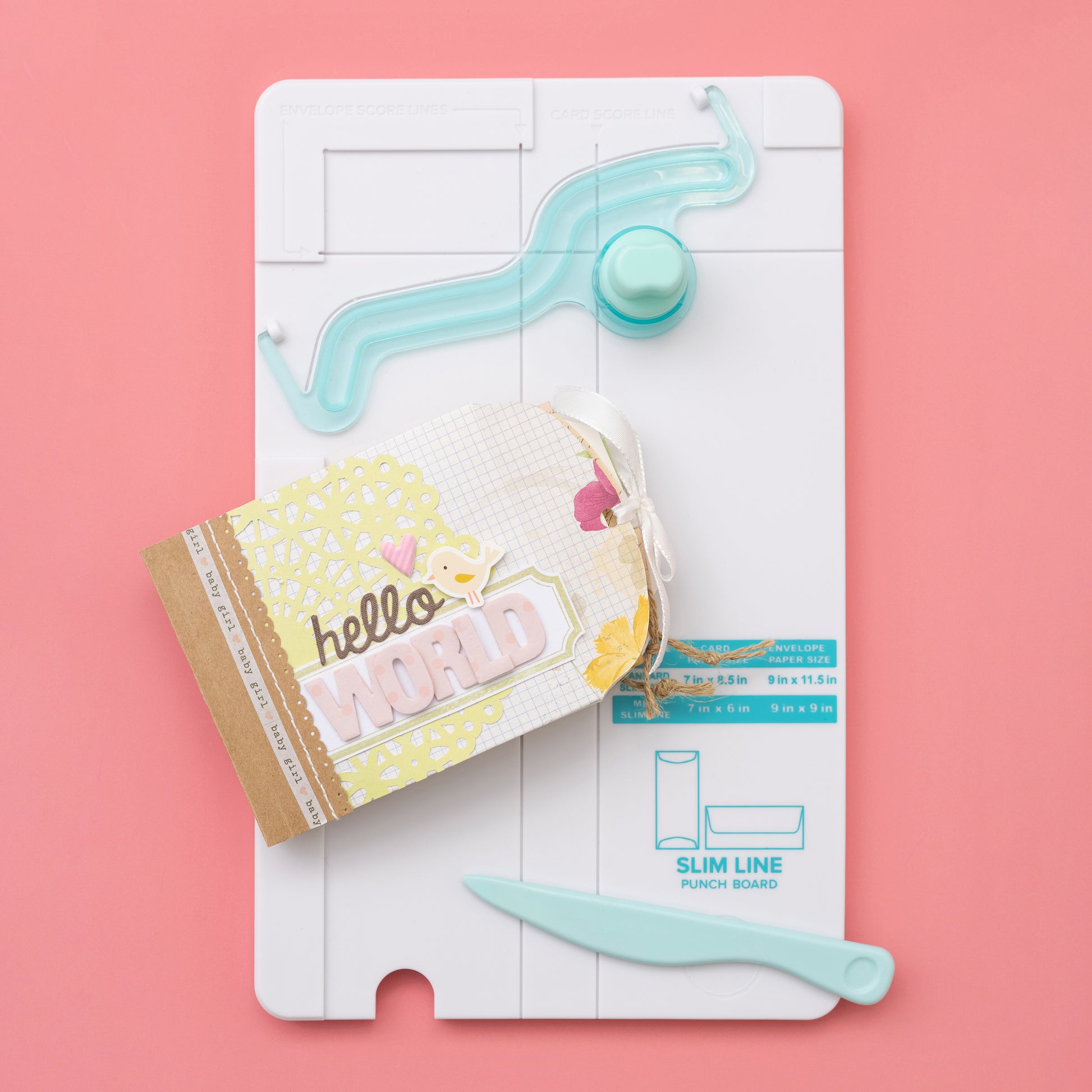 We R Makers Slimline Card & Envelope Punch Board