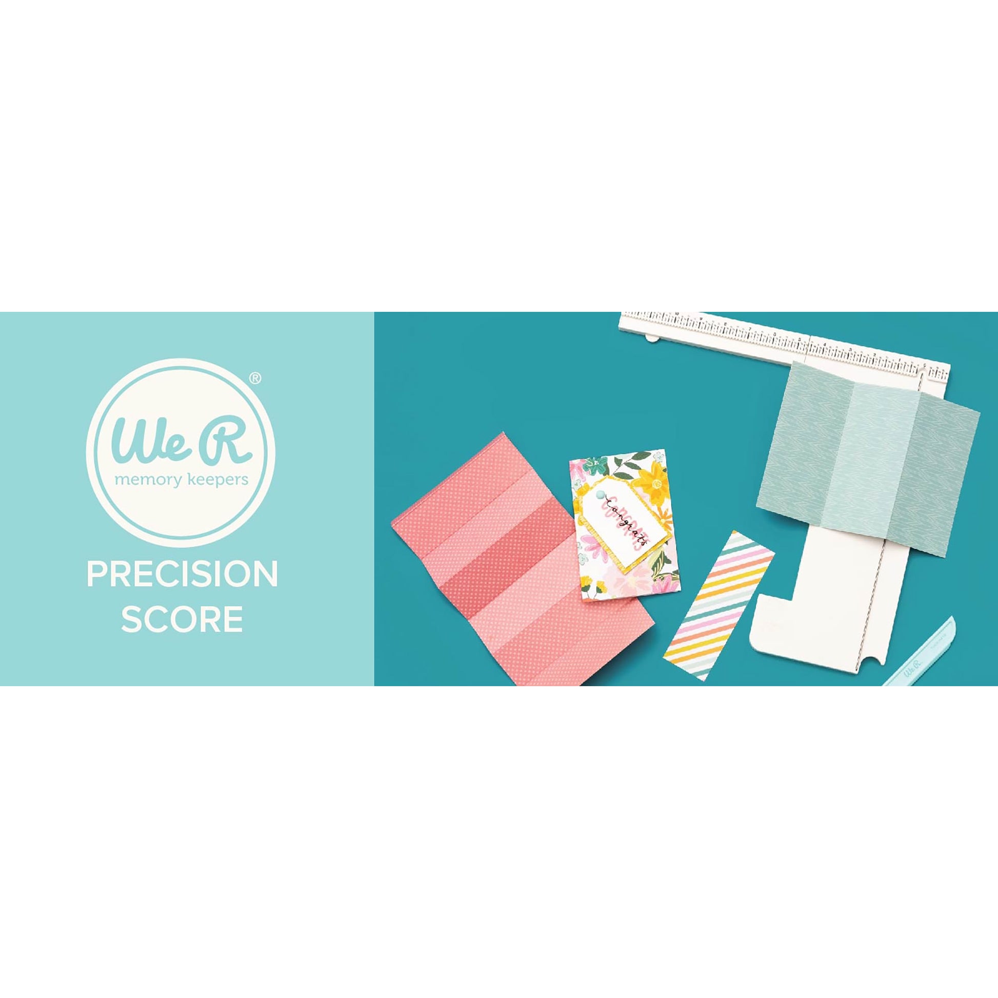 We R Makers Precision Score Board-With 12" Ruler