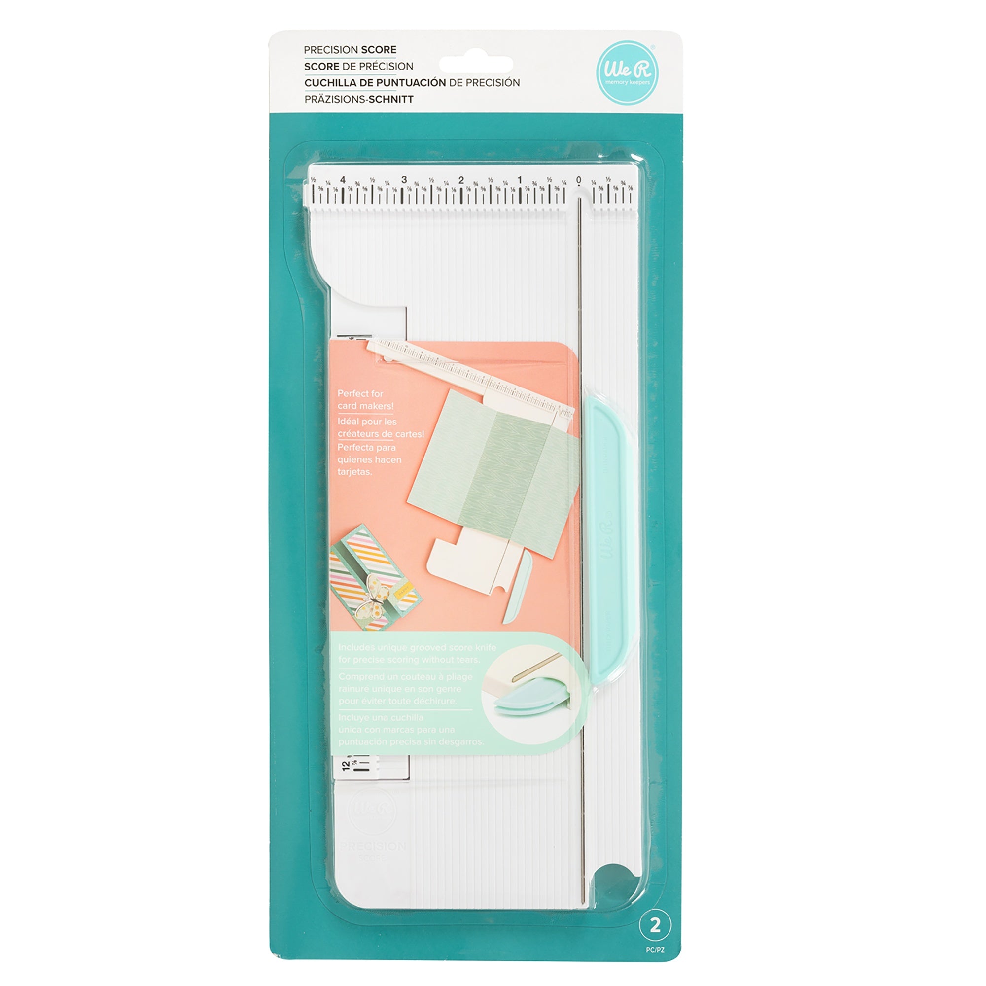 We R Makers Precision Score Board-With 12" Ruler