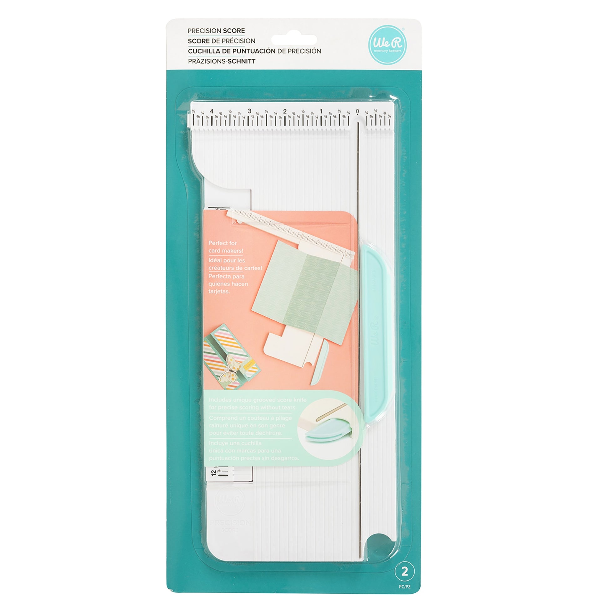 We R Makers Precision Score Board-With 12" Ruler