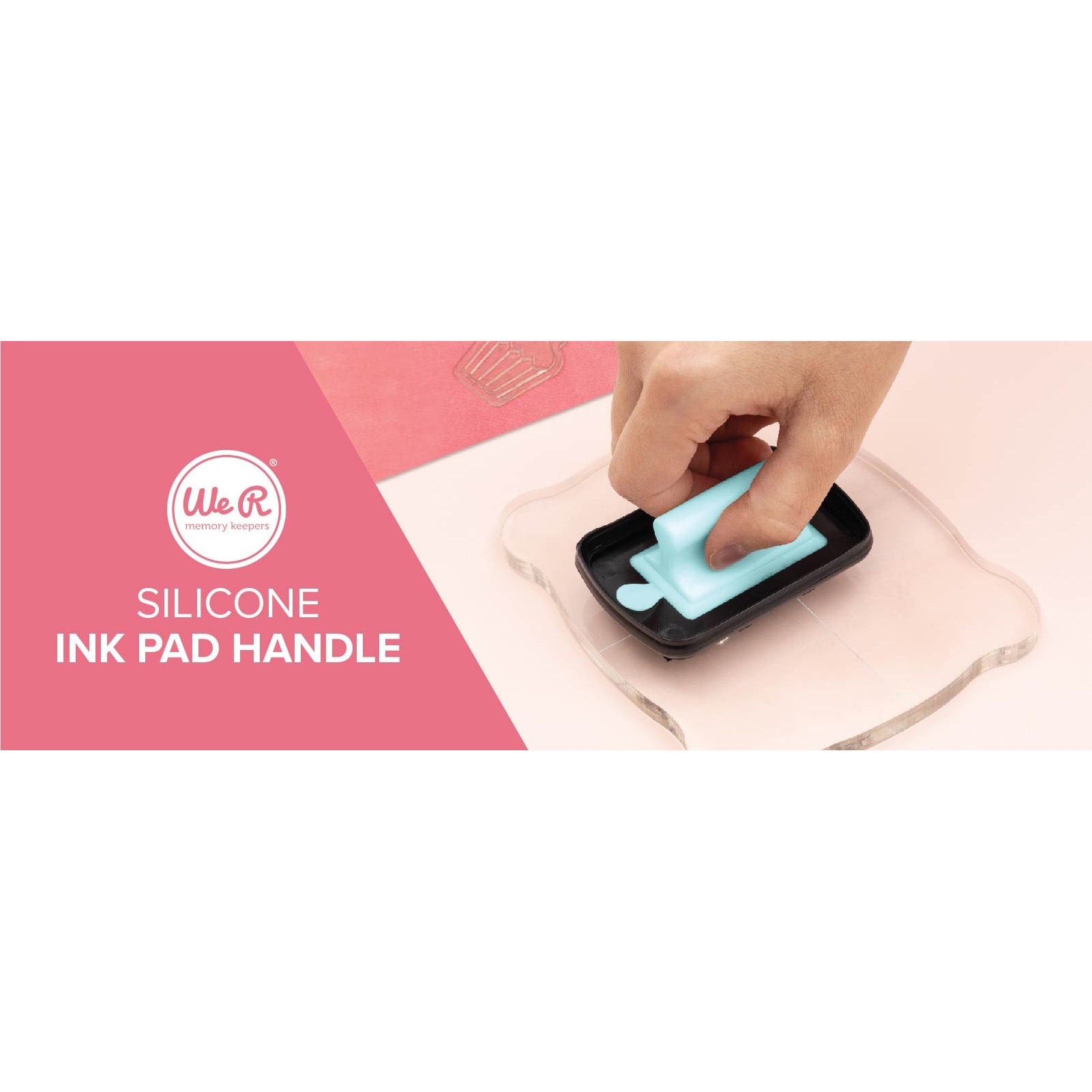 We R Comfort Craft Silicone Ink Pad Handle-Teal