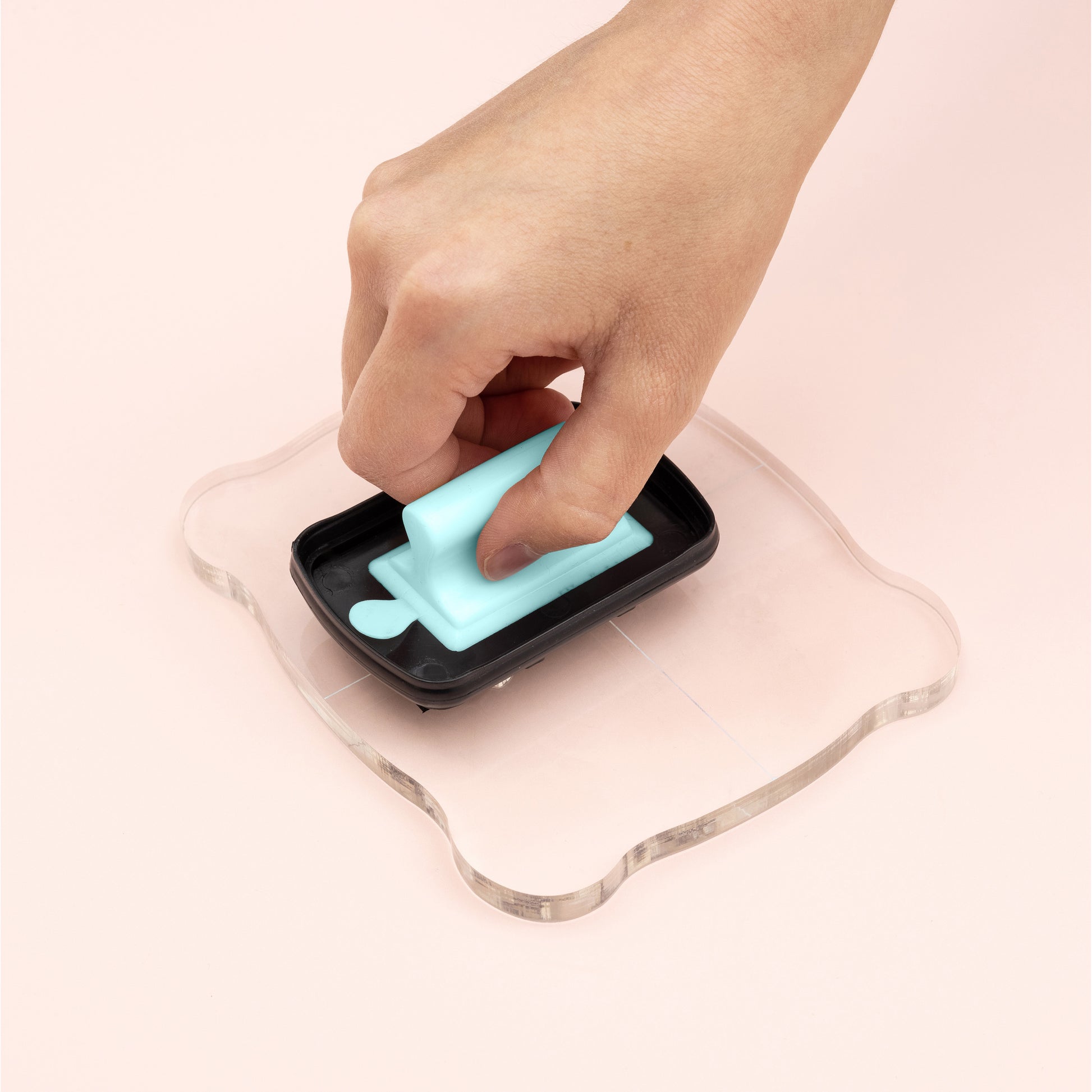 We R Comfort Craft Silicone Ink Pad Handle-Teal