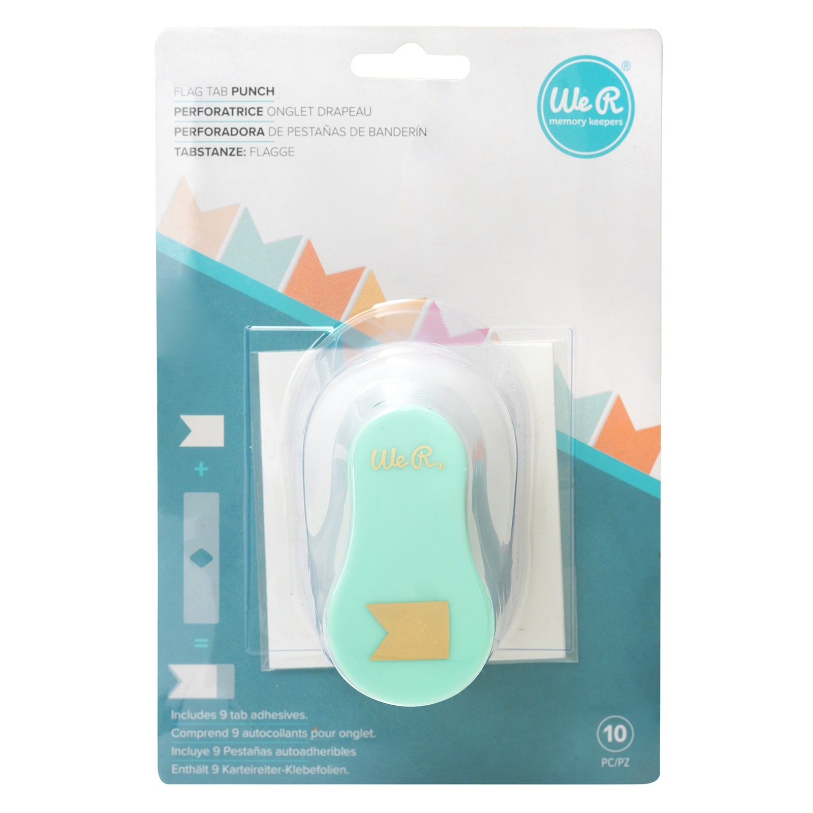 We R Makers Tab Punch-Flag