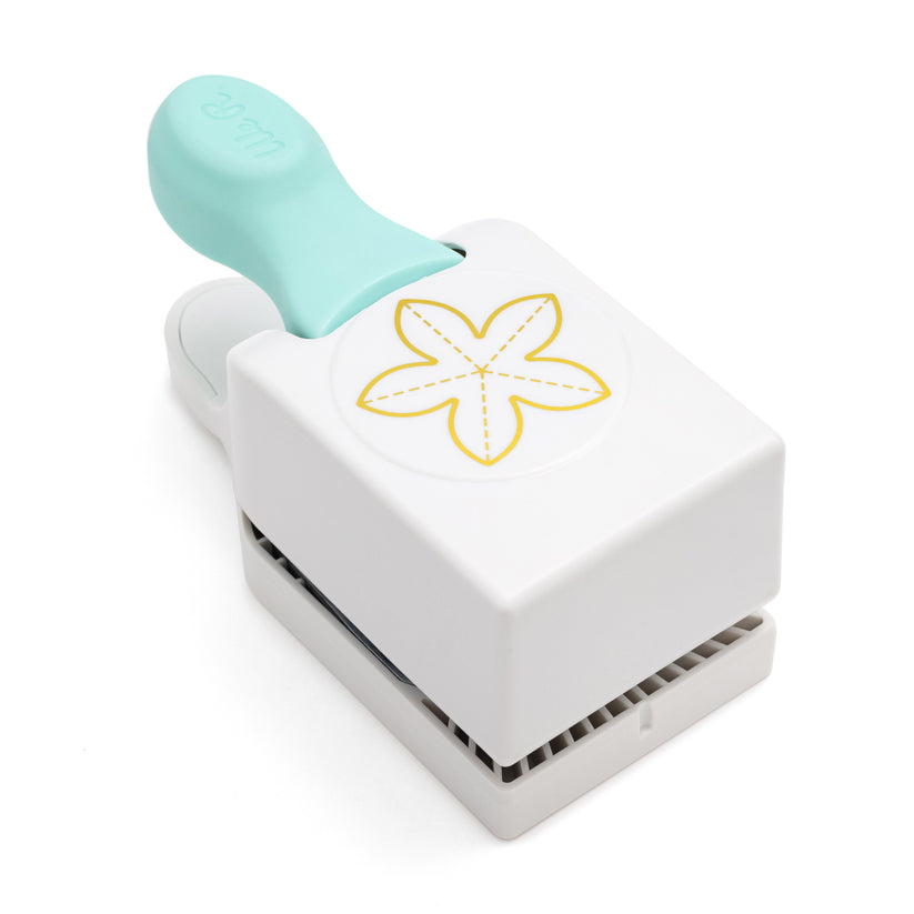 We R Makers Tropical Flower Embossing Punch – American Crafts