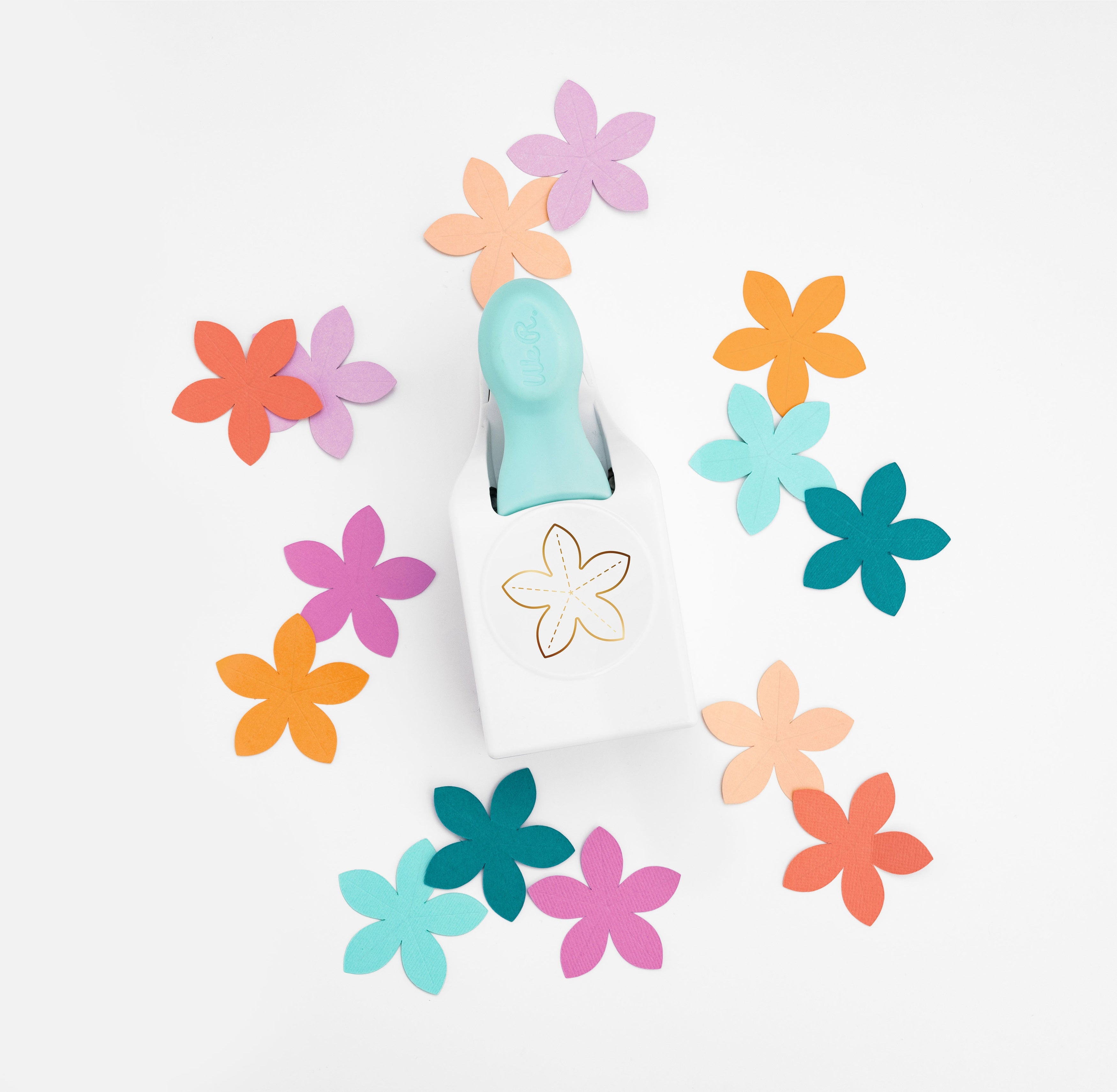 We R Makers Embossing Punch-Tropical Flower