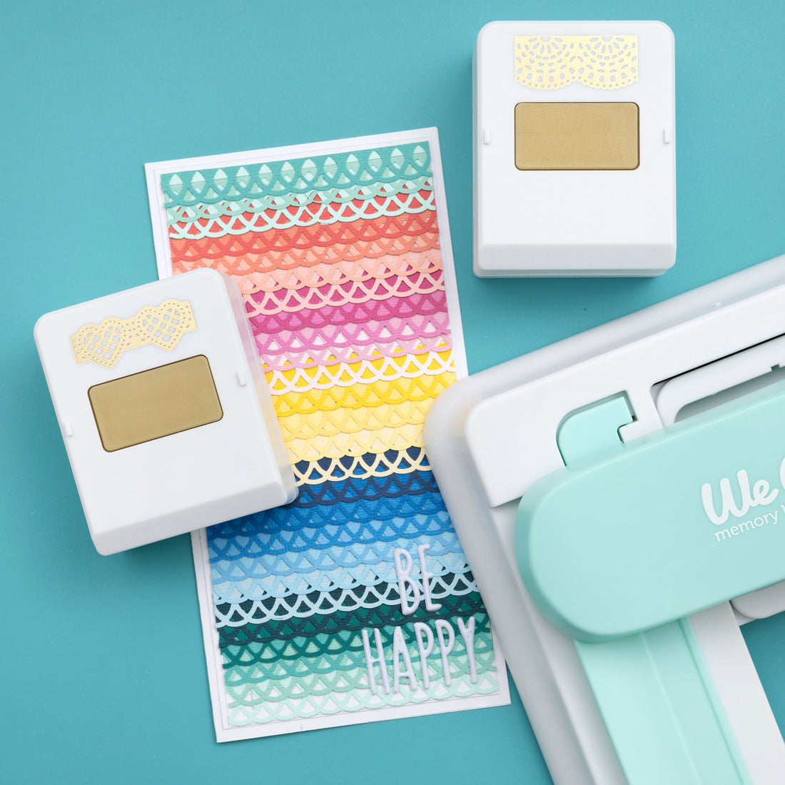 We R Makers Edge Alignment Guide with Mosaic Border Punch Cartridge ...