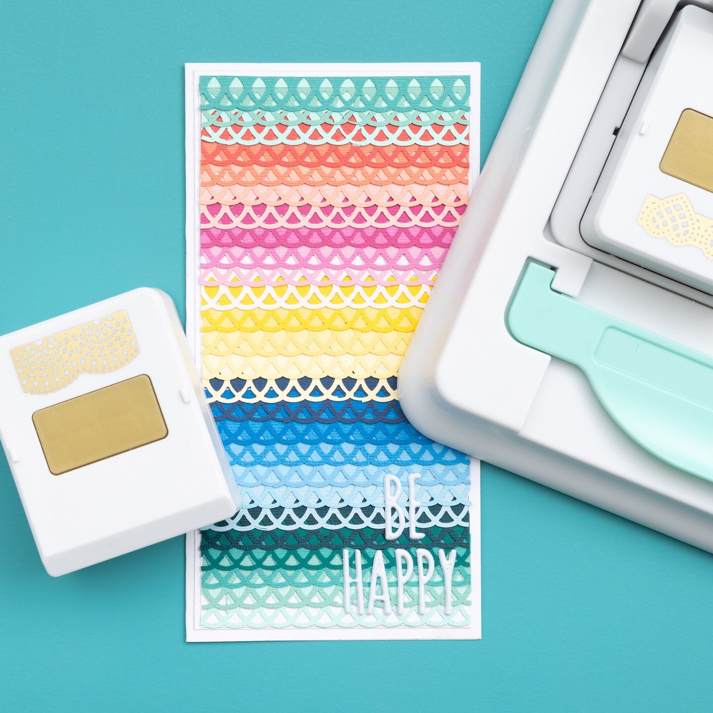 We R Makers Edge Alignment Guide with Mosaic Border Punch Cartridge ...