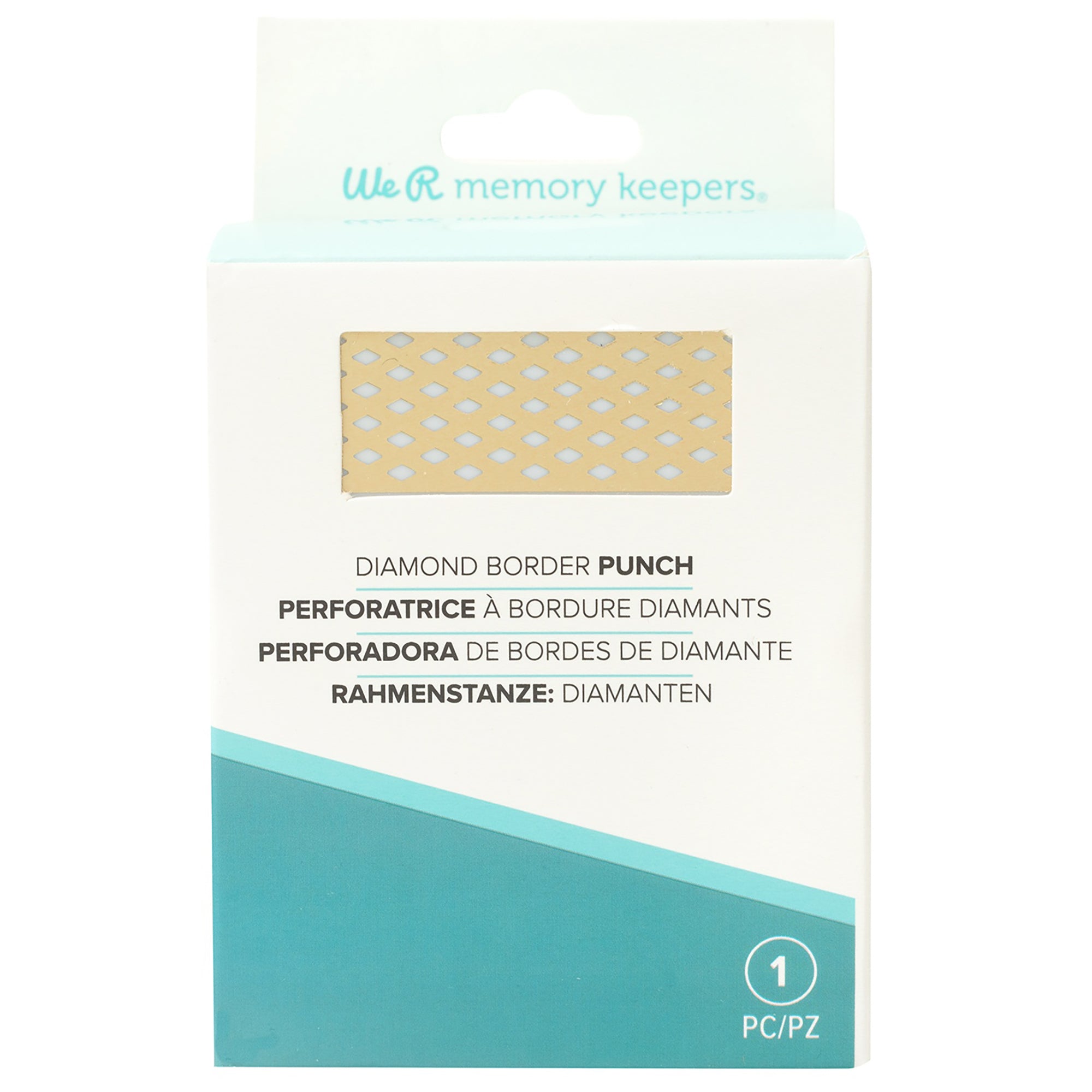 We R Makers Edge Align Border Cartridge Punch - Diamonds
