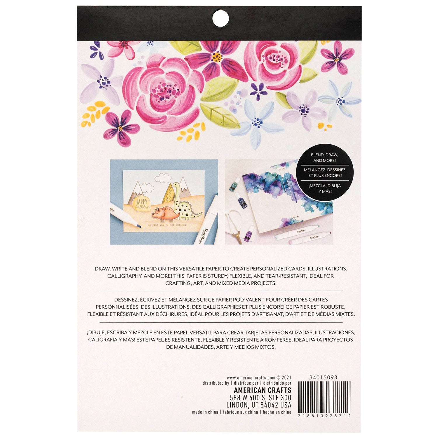 AC Sketch Markers Tree-Free Multimedia Pad - Available in Multiple Sizes