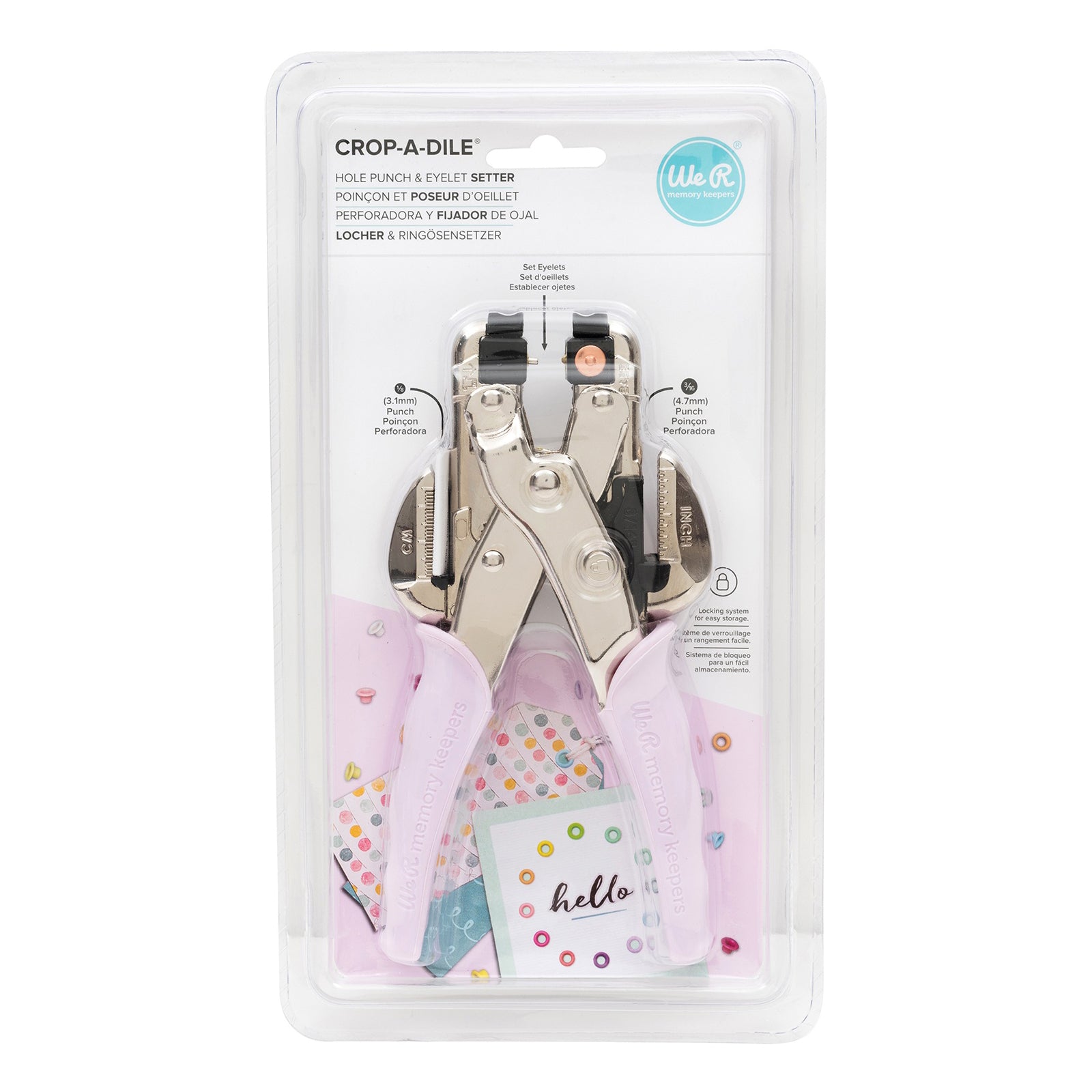We R Makers Crop-A-Dile Hole Punch & Eyelet Setter