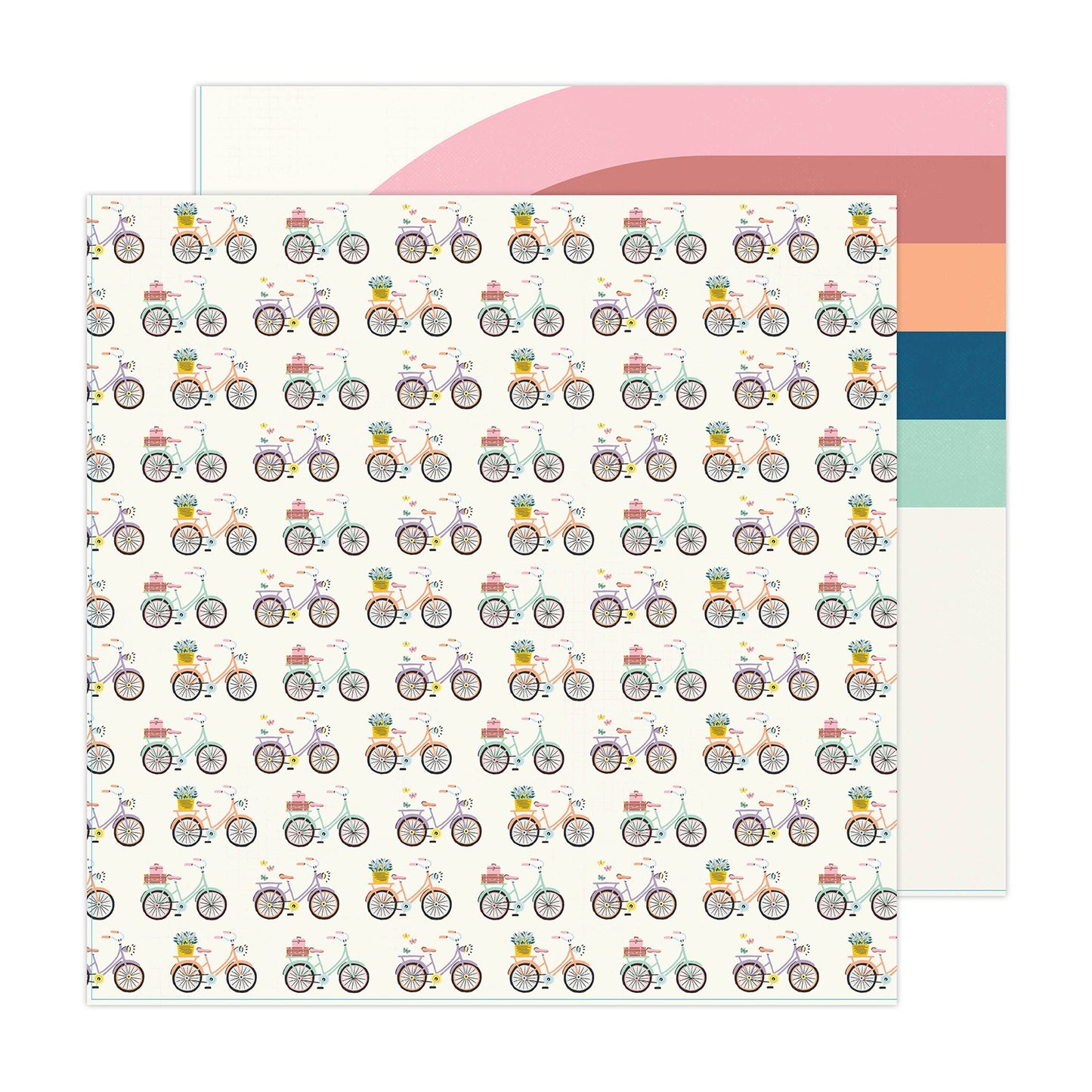 Maggie Holmes Round Trip Double-Sided Cardstock 12"X12"